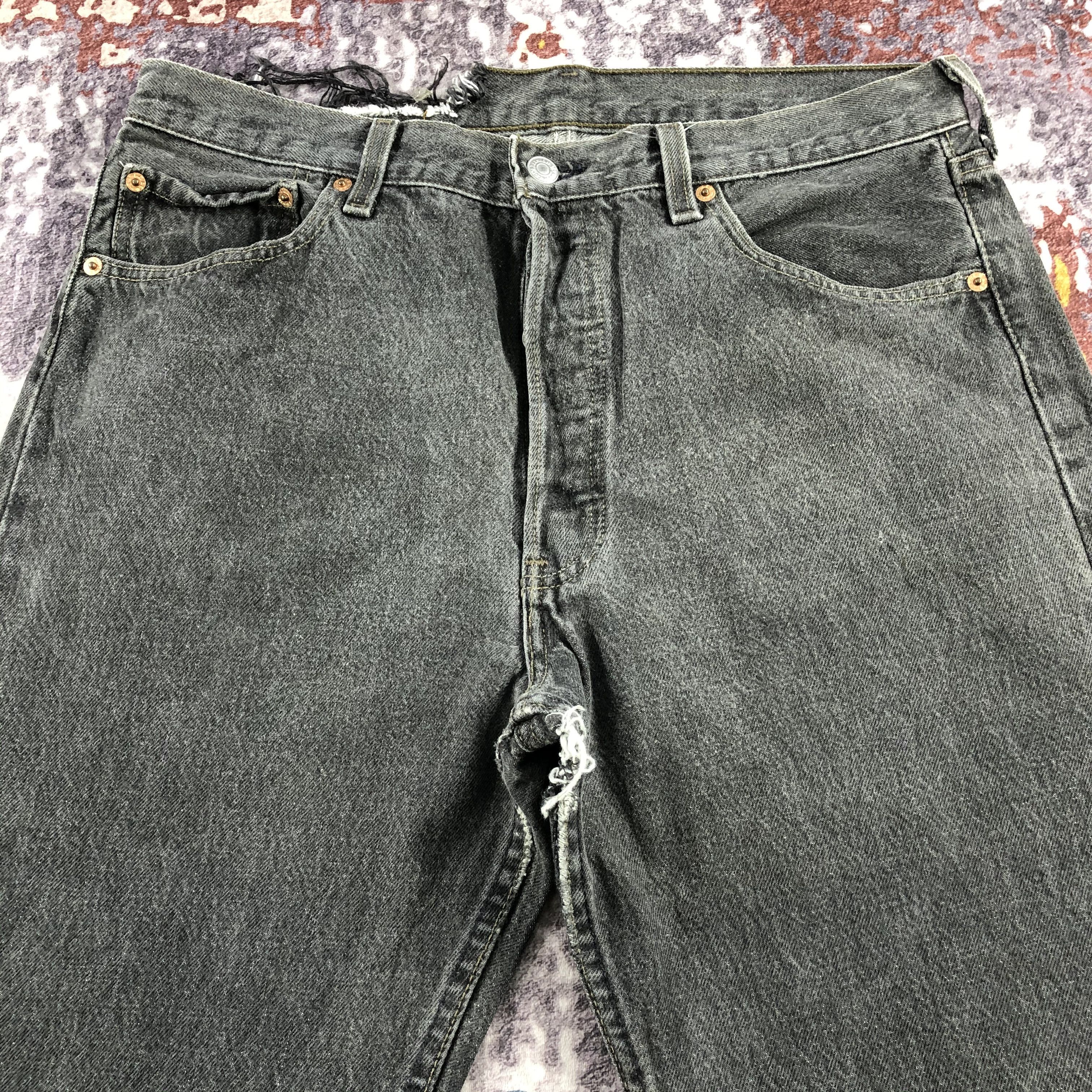 Levi's × Vintage 90s Vintage Levis 501 Jeans-JM2668 Size US 33 - 3 Thumbnail