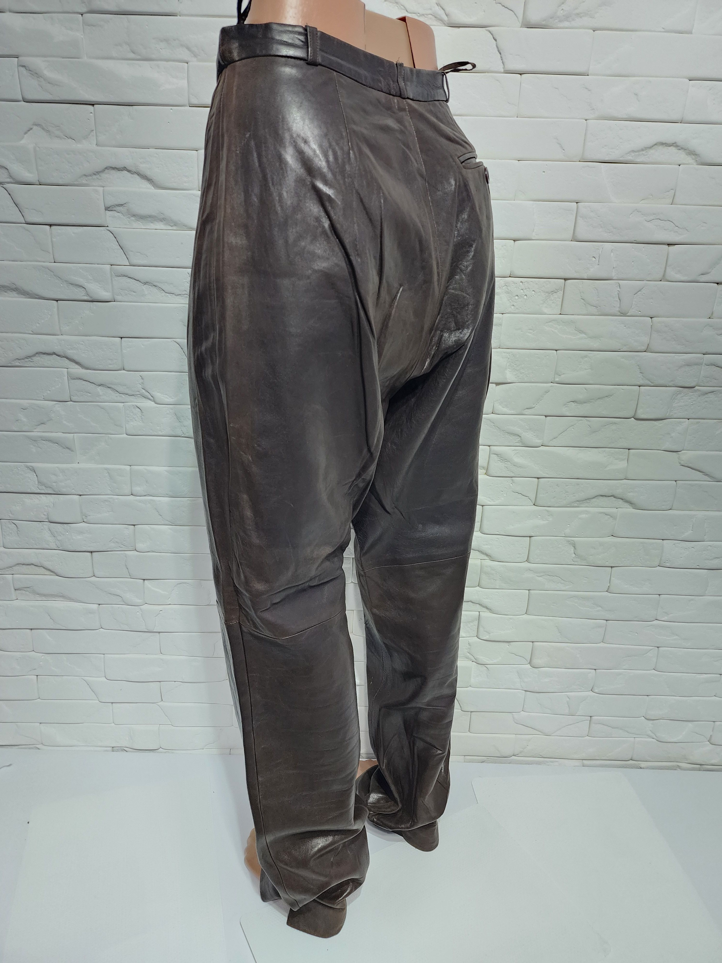 Other Women's genuine leather pants. Size 30" / US 8 / IT 44 - 6 Thumbnail