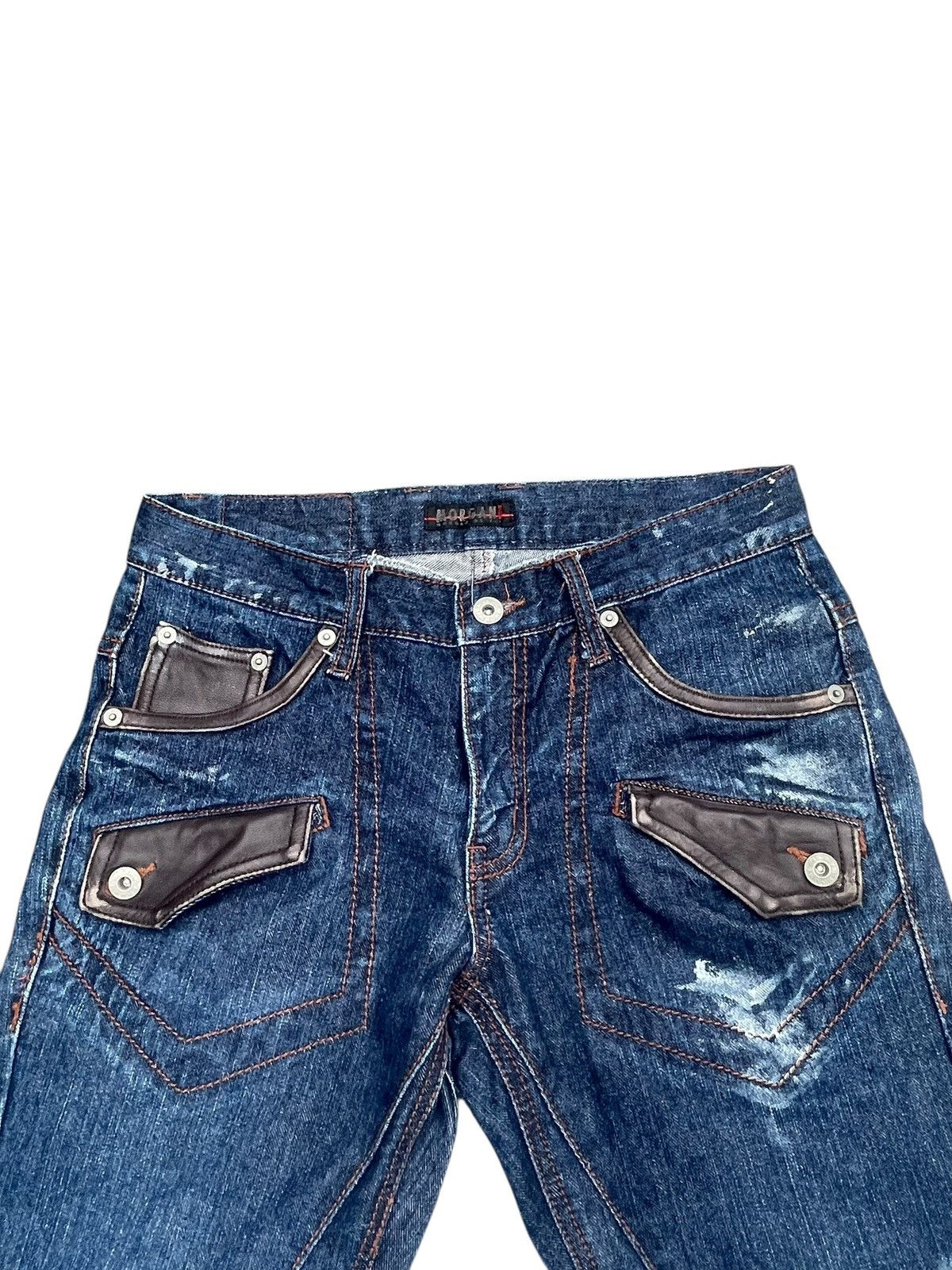 Japanese Brand × Morgan Homme Morgan are Toi Homme Flare Jeans Size US 31 - 5 Thumbnail