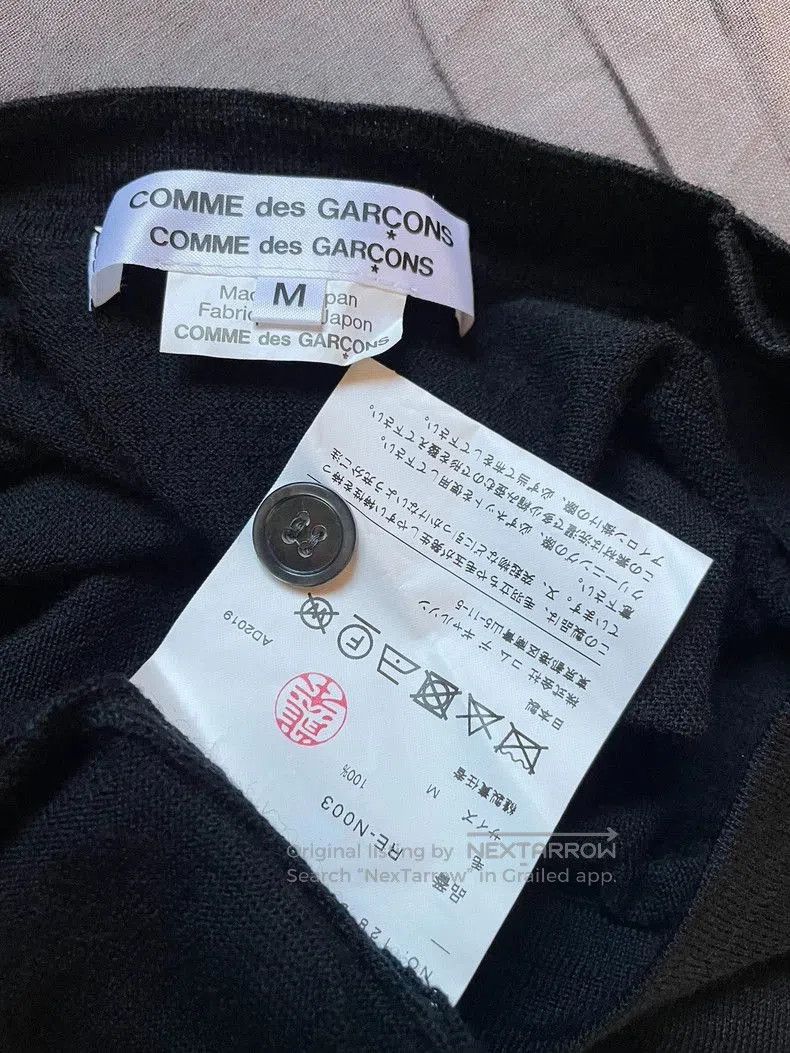 Other Comme des Garcons Black Layered Cardigan . Size US M / EU 48-50 / 2 - 5 Thumbnail
