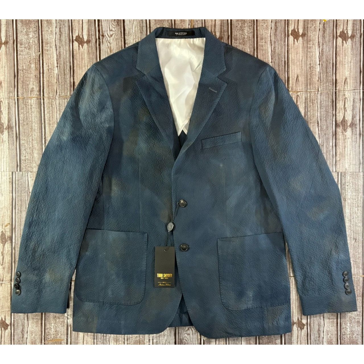 Todd Snyder Todd Snyder Subalpino Tie Dye Traveler suit Jacket blazer sz Size 40R - 1 Thumbnail