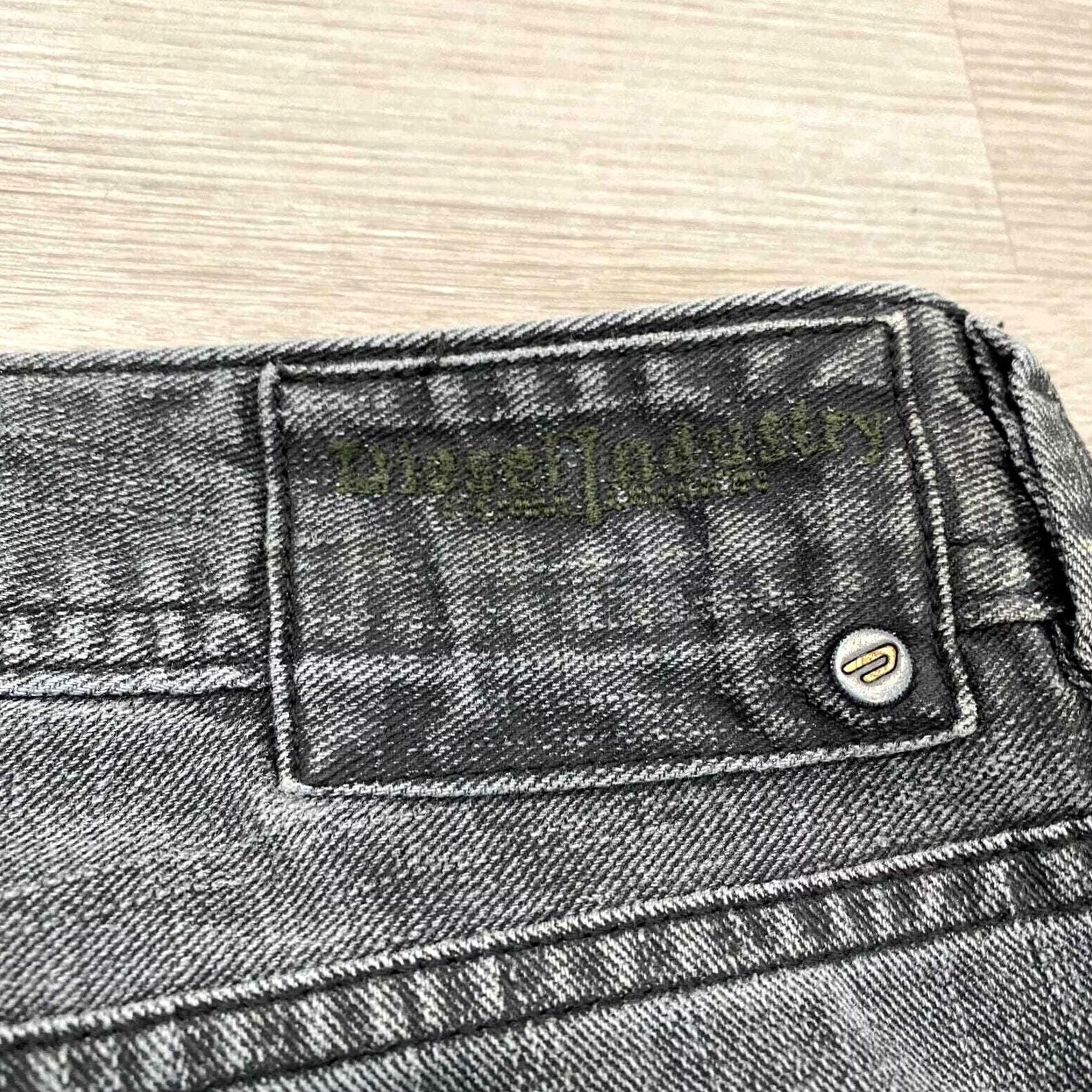 Diesel Diesel Straight Leg Jeans Gray 38 Men's Size US 38 / EU 54 - 4 Thumbnail