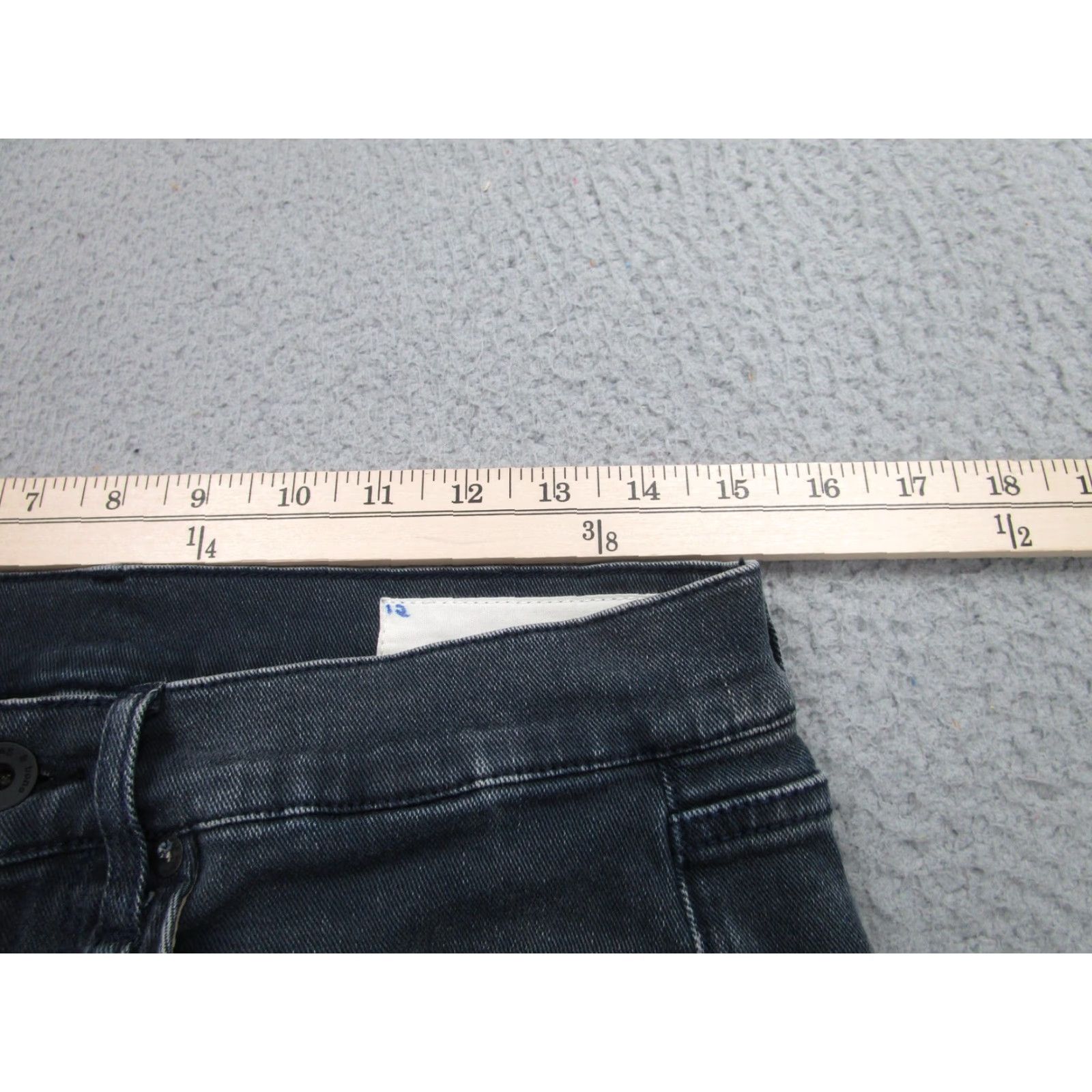 Rag & Bone rag & bone Jeans 30 Gray Fit 1 Skinny Stretch Denim Zip Fly rb Logo Men 30 in Inseam 30 in Waist Slim Leather? No. Size US 30 / EU 46 - 6 Thumbnail