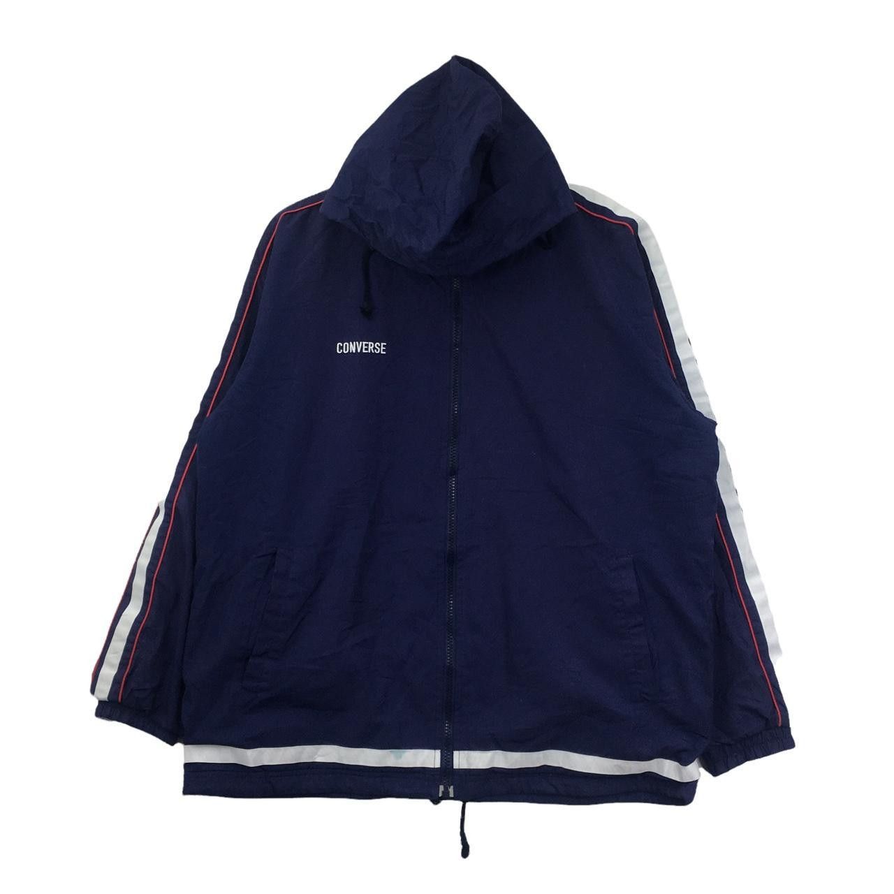 Converse Vtg 90’ CONVERSE ALL STAR Competition Jacket Hoodie Size US S / EU 44-46 / 1 - 1 Thumbnail