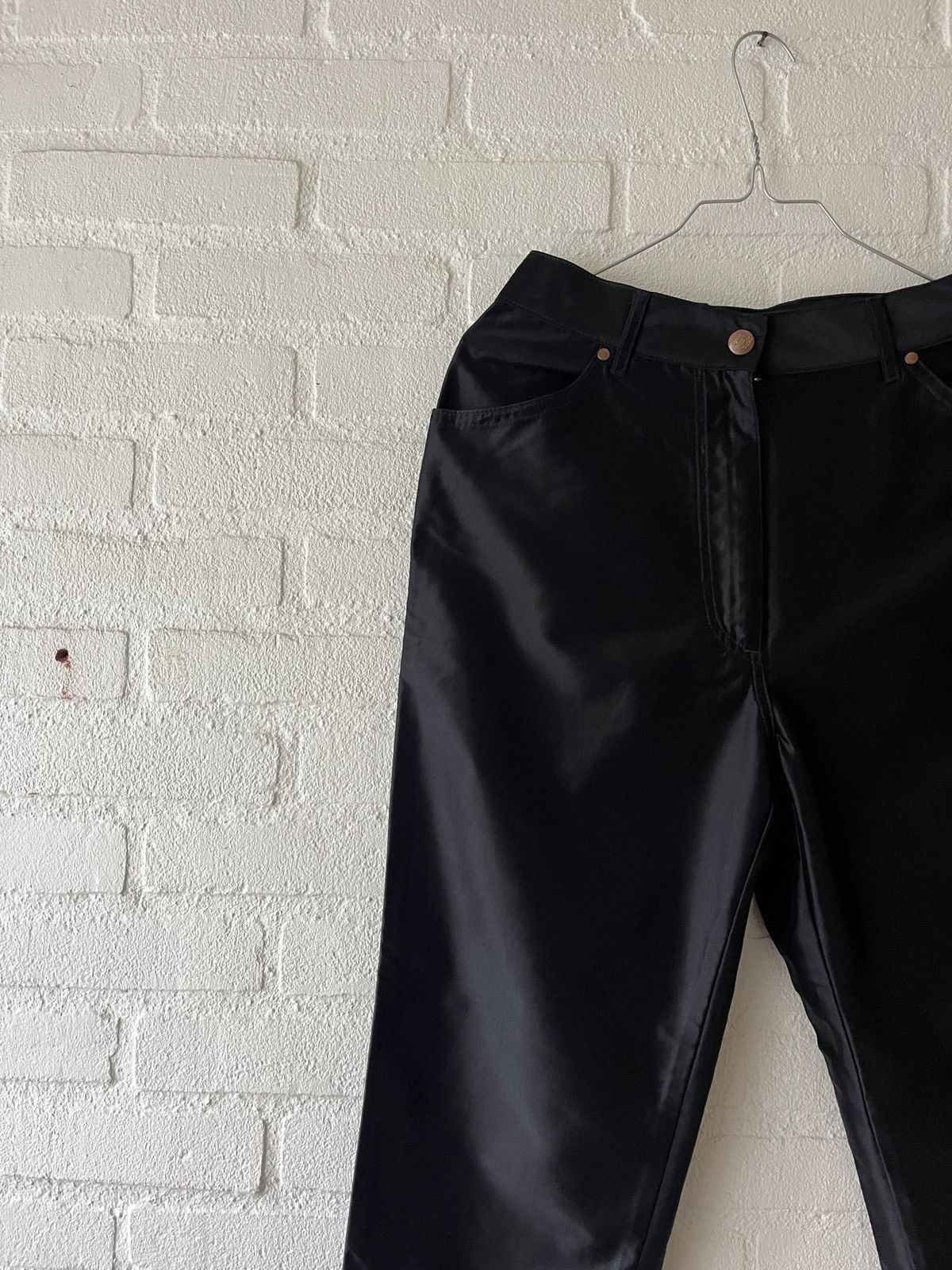 Jean Paul Gaultier Jean Paul Gaultier metallic pants nylon vintage y2k Size 32" / US 10 / IT 46 - 13 Thumbnail