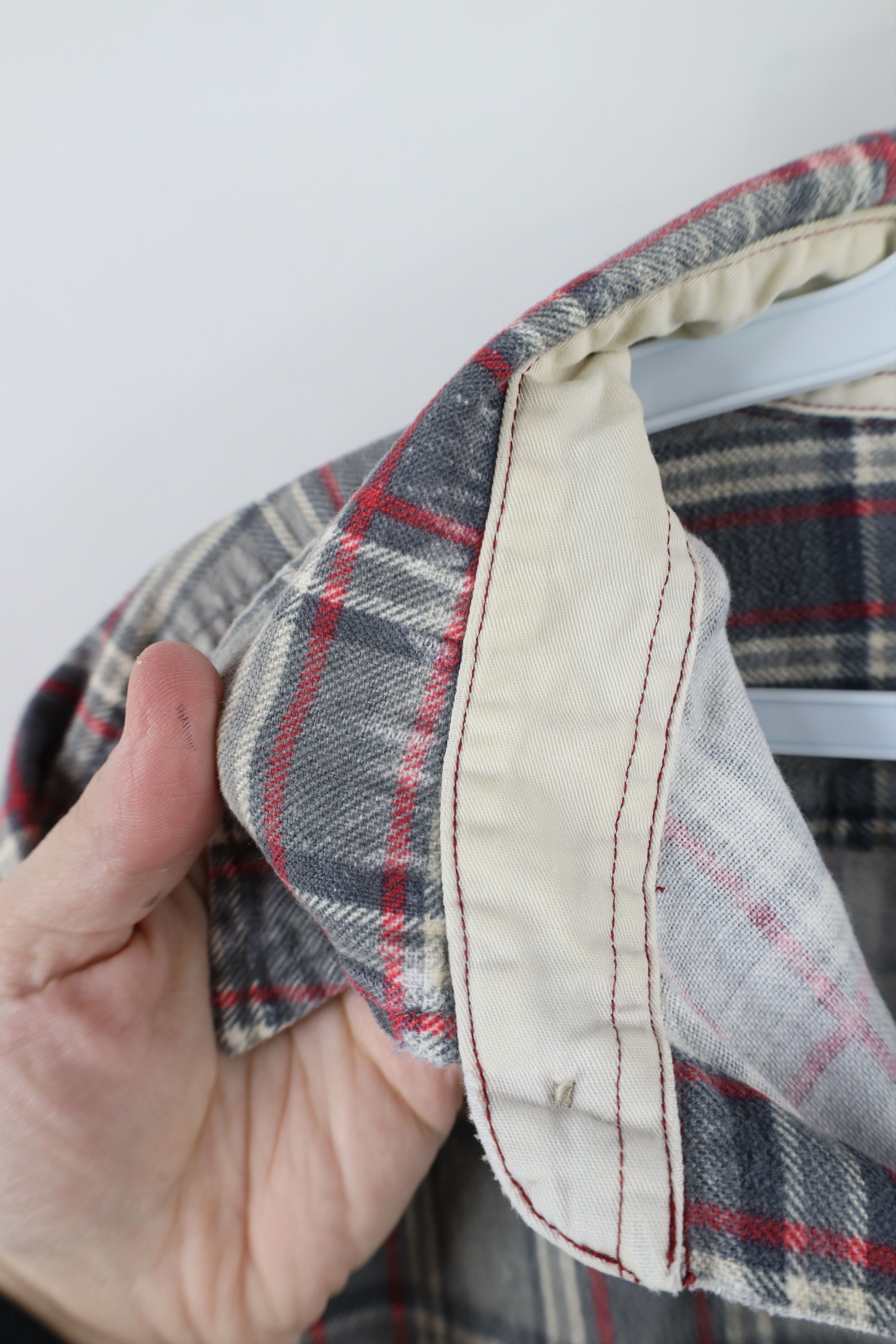 J.Crew × Vintage Vintage 90s J Crew Flannel Collared Button Shirt Plaid Size US L / EU 52-54 / 3 - 10 Thumbnail