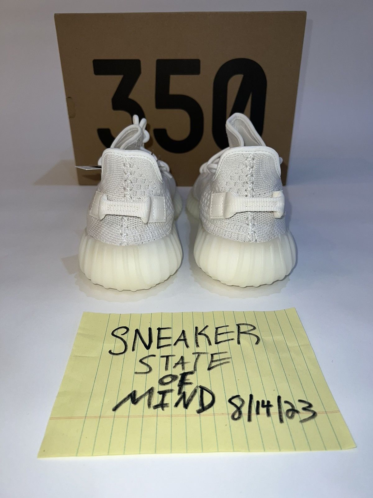 Adidas × Kanye West NEW Adidas Yeezy Boost 350 V2 Bone Colorway Size 9.5 In Hand Size US 9.5 / EU 42-43 - 5 Thumbnail