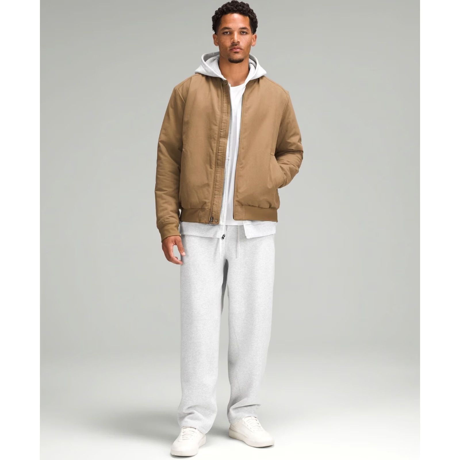 Lululemon Lululemon Pants Medium Gray Heather Steady State Trousers Mens LM5ARRS Size US 31 - 2 Thumbnail
