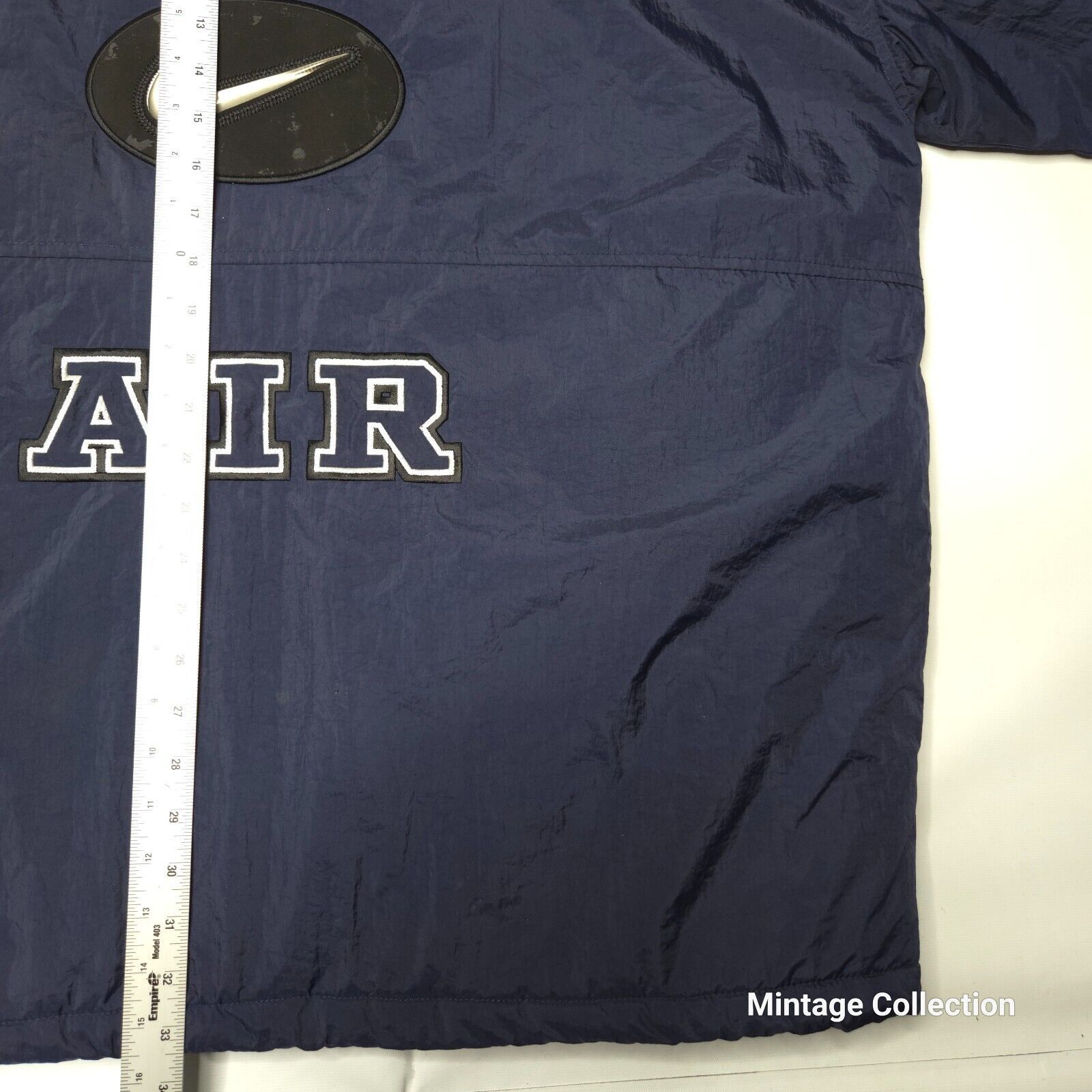 VINTAGE NIKE AIR NYLON HOODED INSULATED WINDBREAKER JACKET