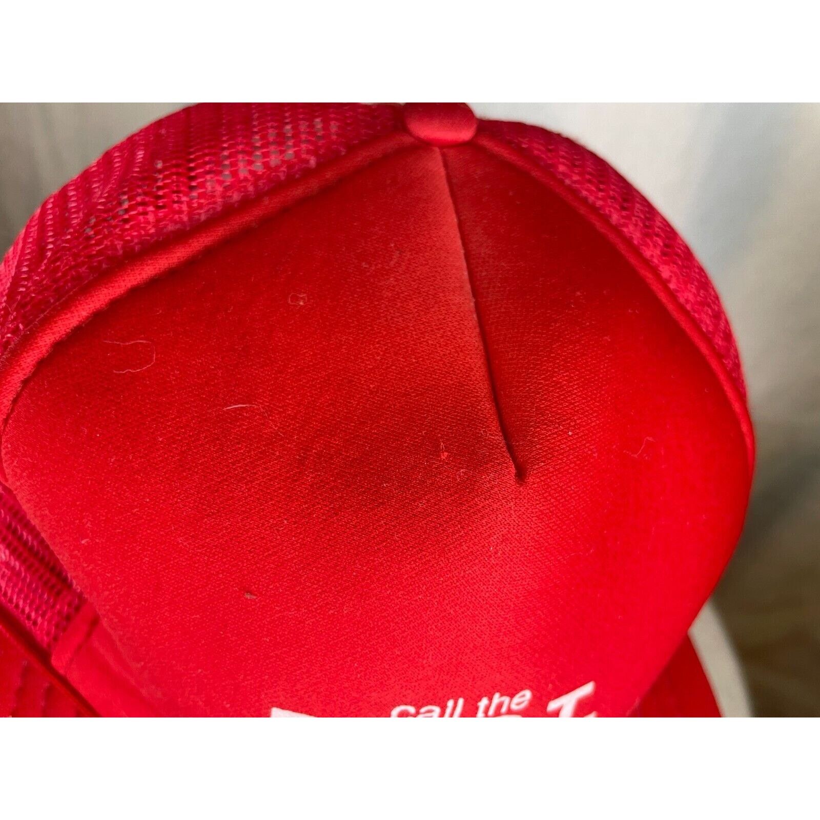 Other Call the B.E.S.T. Streetwear Red Trucker Snapback Hat Size ONE SIZE - 7 Thumbnail