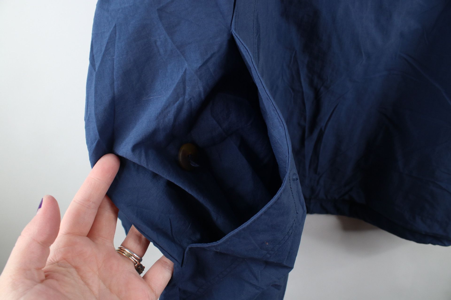 Columbia × Vintage Vintage 90s Columbia Out Hooded Anorak Jacket Blue Nylon Size US XXL / EU 58 / 5 - 6 Thumbnail
