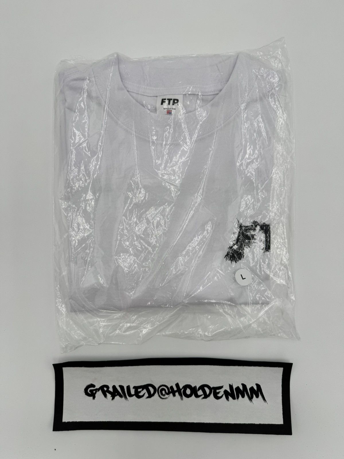 Fuck The Population FTP Grave Logo Tee White Size US L / EU 52-54 / 3 - 8 Thumbnail