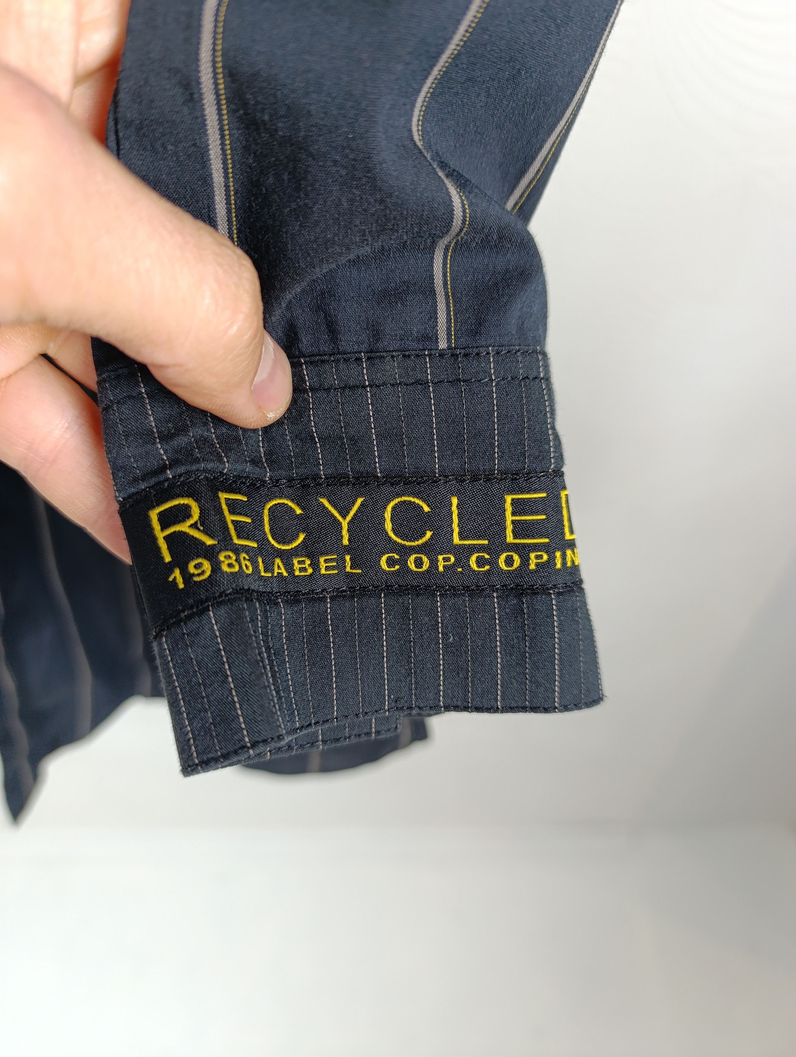 Cop Copine COP COPINE 1989 RECYCLED CUT AND SEW ASYMMETRIC LONG SHIRT Size S / US 4 / IT 40 - 4 Thumbnail