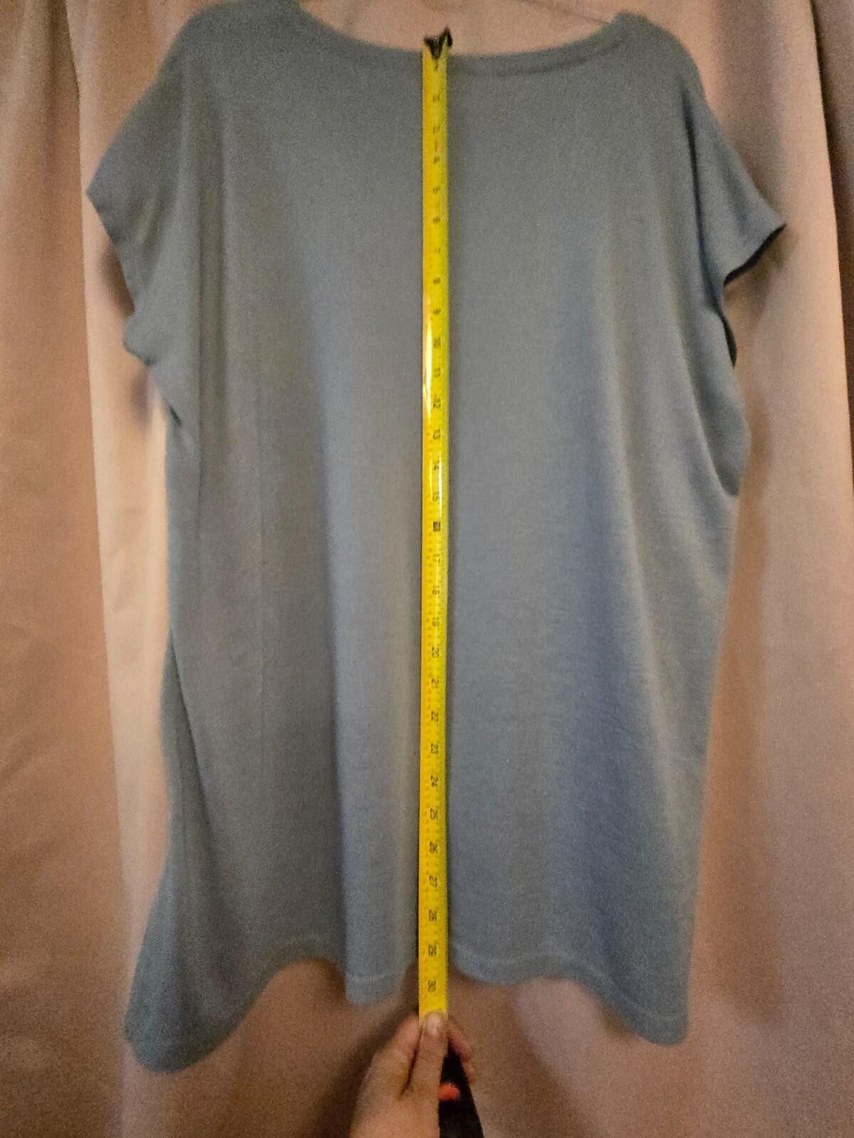 Orvis Short-sleeve V-Neck Knit Shirt Elevated Basics Minimalist Size XL / US 12-14 / IT 48-50 - 5 Thumbnail