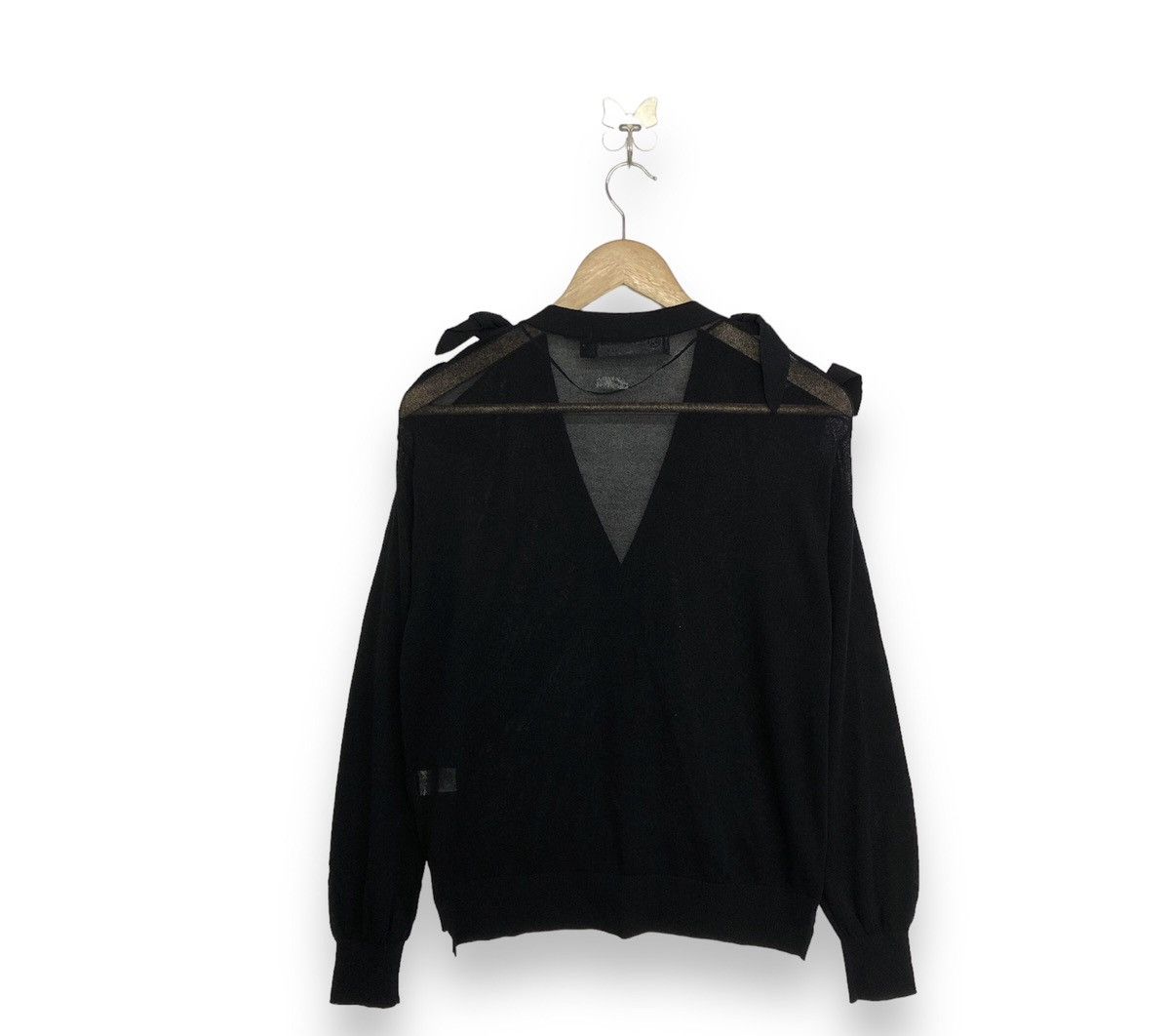 GU × Undercover By Jun Takahashi!! Undercover GU Sheer Knit Cardigan Size S / US 4 / IT 40 - 3 Thumbnail
