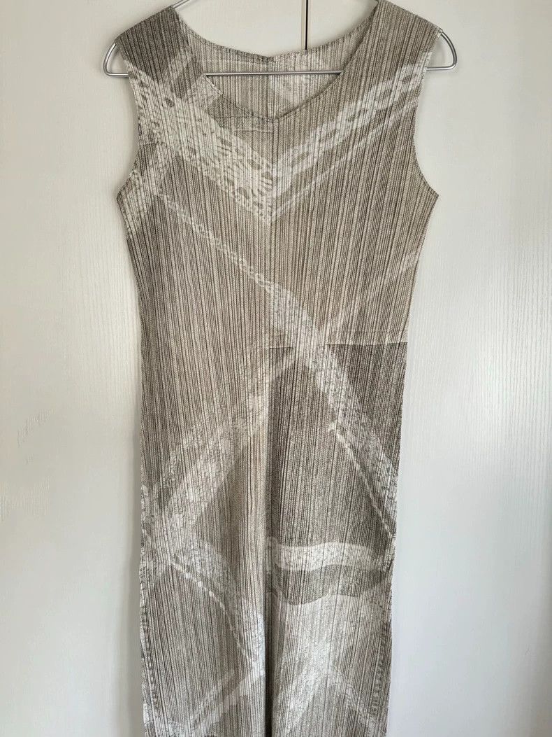 Issey Miyake Issey Miyake size:4 Lace denim dress Size M / US 6-8 / IT 42-44 - 2 Thumbnail