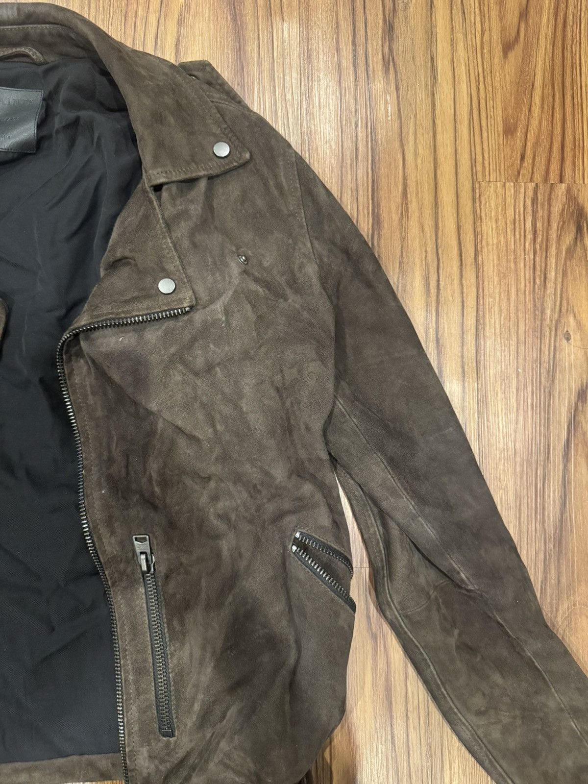 Allsaints Allsaints Suede Jacket Size US XS / EU 42 / 0 - 4 Thumbnail
