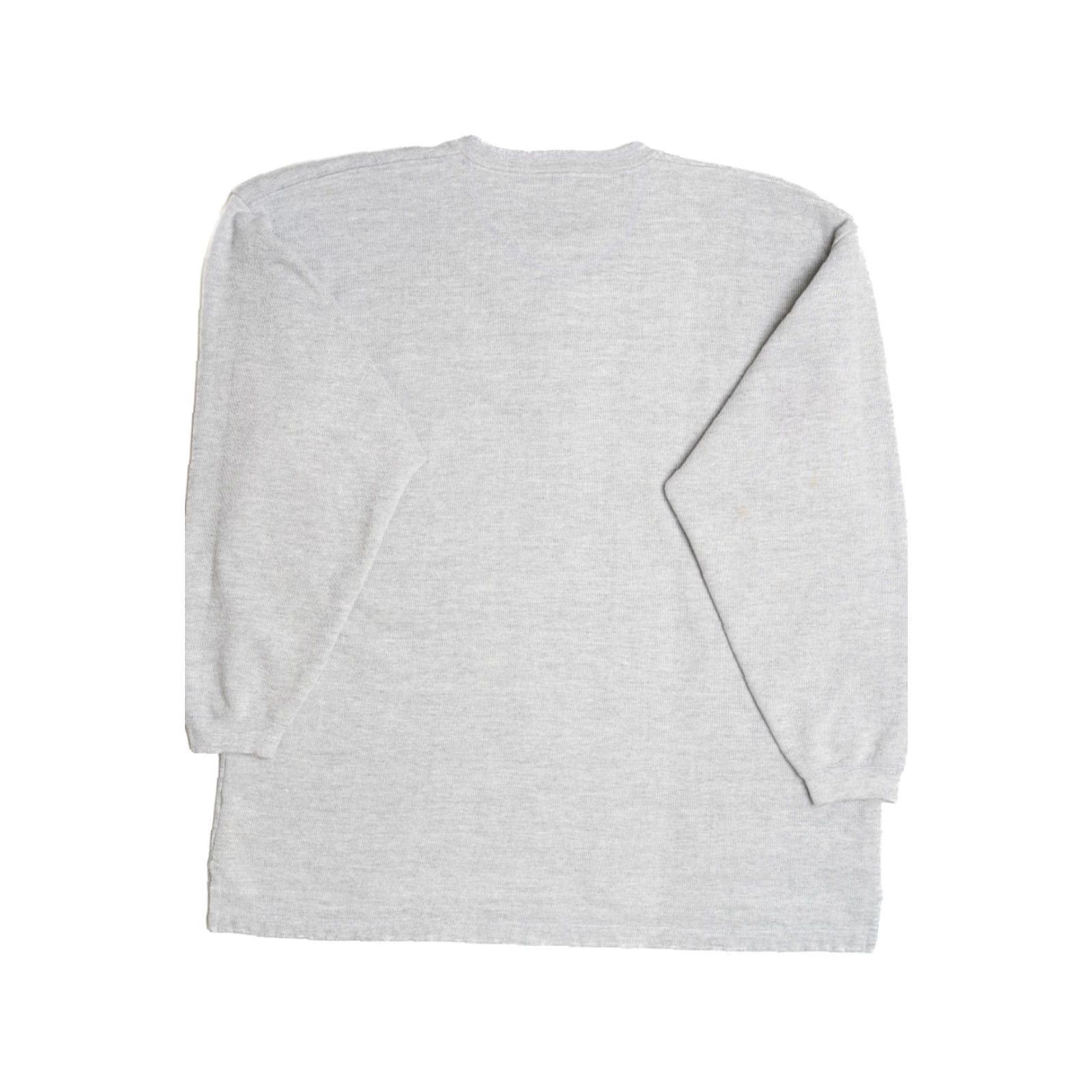 Vintage VINTAGE University of Nebraska Button Henley Sweatshirt Unisex Adults Size X-Large Grey Cotton / Polyester 1990s Galt Sand Mens/Womens Size US XL / EU 56 / 4 - 3 Thumbnail