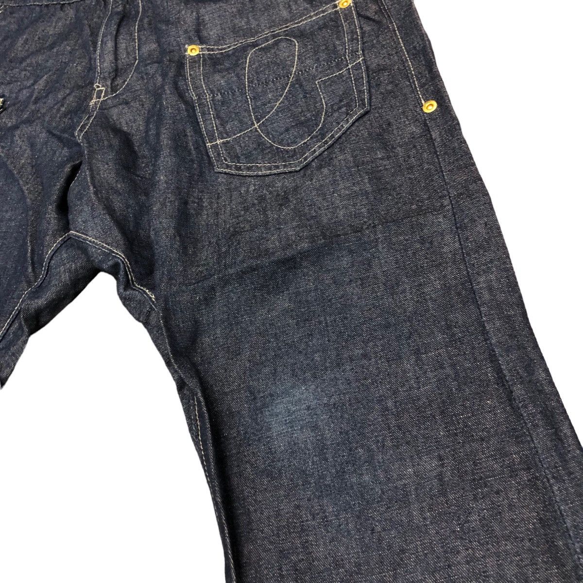Issey Miyake Mercibeaucop Assymetrical Denim Trousers Balloons Jeans Size US 30 / EU 46 - 4 Thumbnail