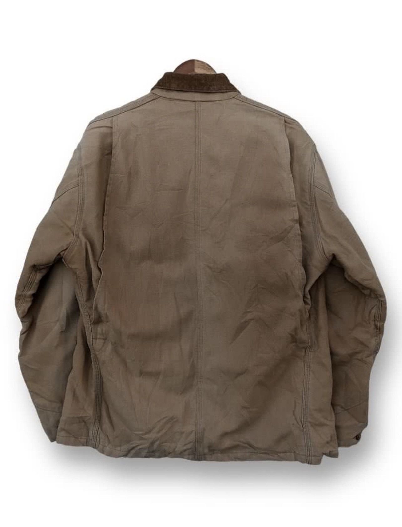 Carhartt 🔥Vintage 90's Carhartt Blanket-lined Michigan/Chore Jacket Size US L / EU 52-54 / 3 - 4 Thumbnail