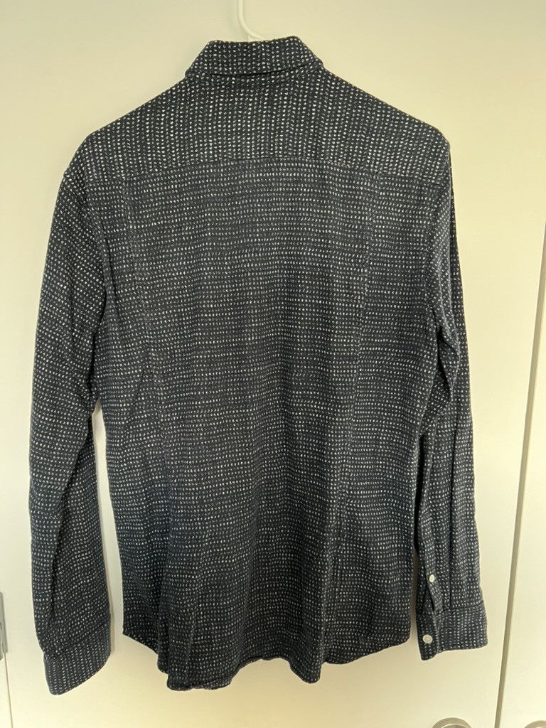 Corridor Japanese Dot Navy Long Sleeve Button Up Size US S / EU 44-46 / 1 - 2 Thumbnail