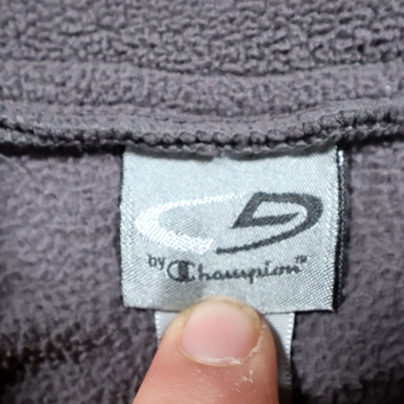 Champion Champion C9 Quarter Zip Fleece Pullover Mens XL Gray Raglan Sleeve Size US XL / EU 56 / 4 - 7 Thumbnail