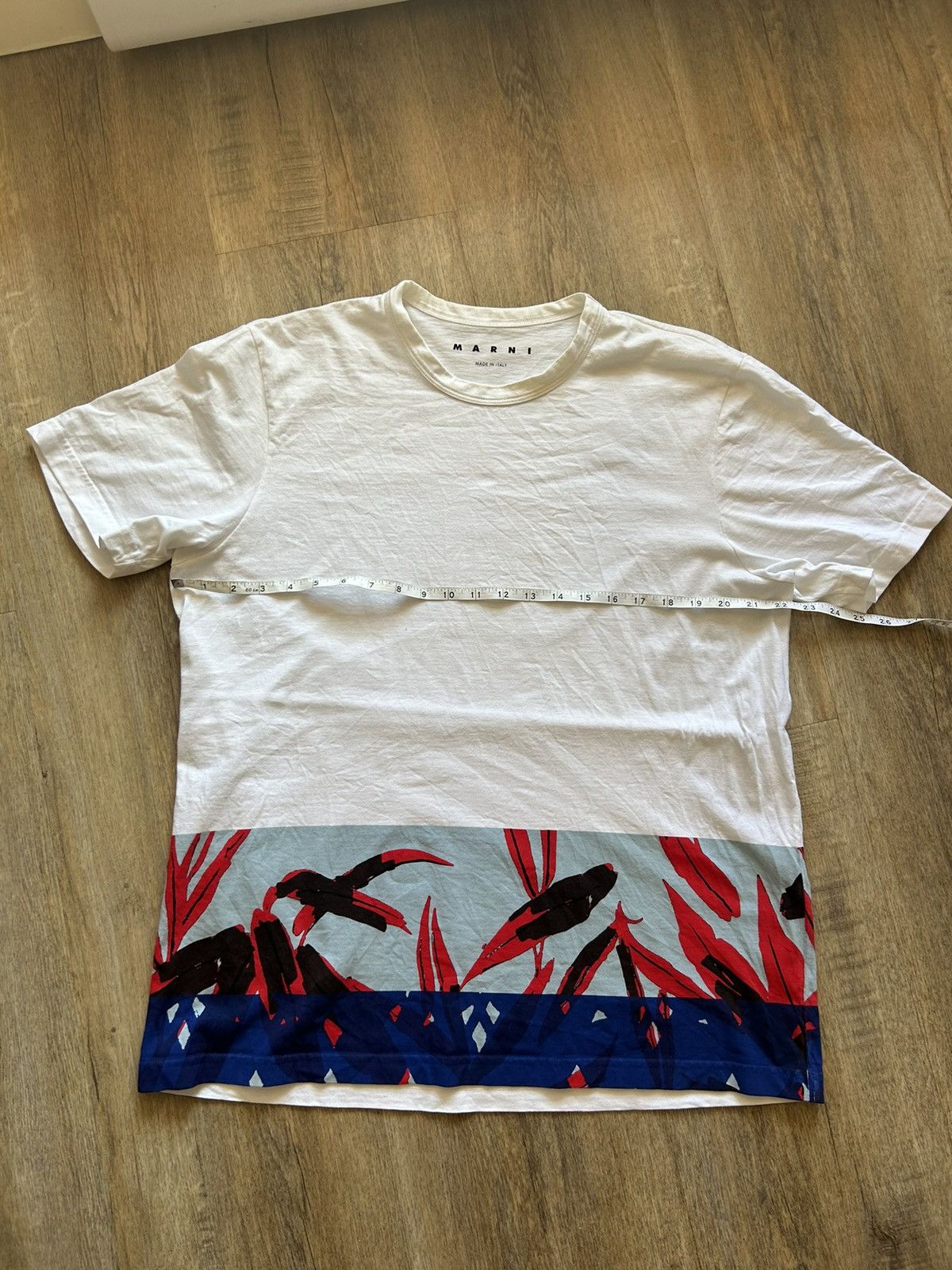 Marni Marni Colourblock t shirt Size US L / EU 52-54 / 3 - 8 Thumbnail