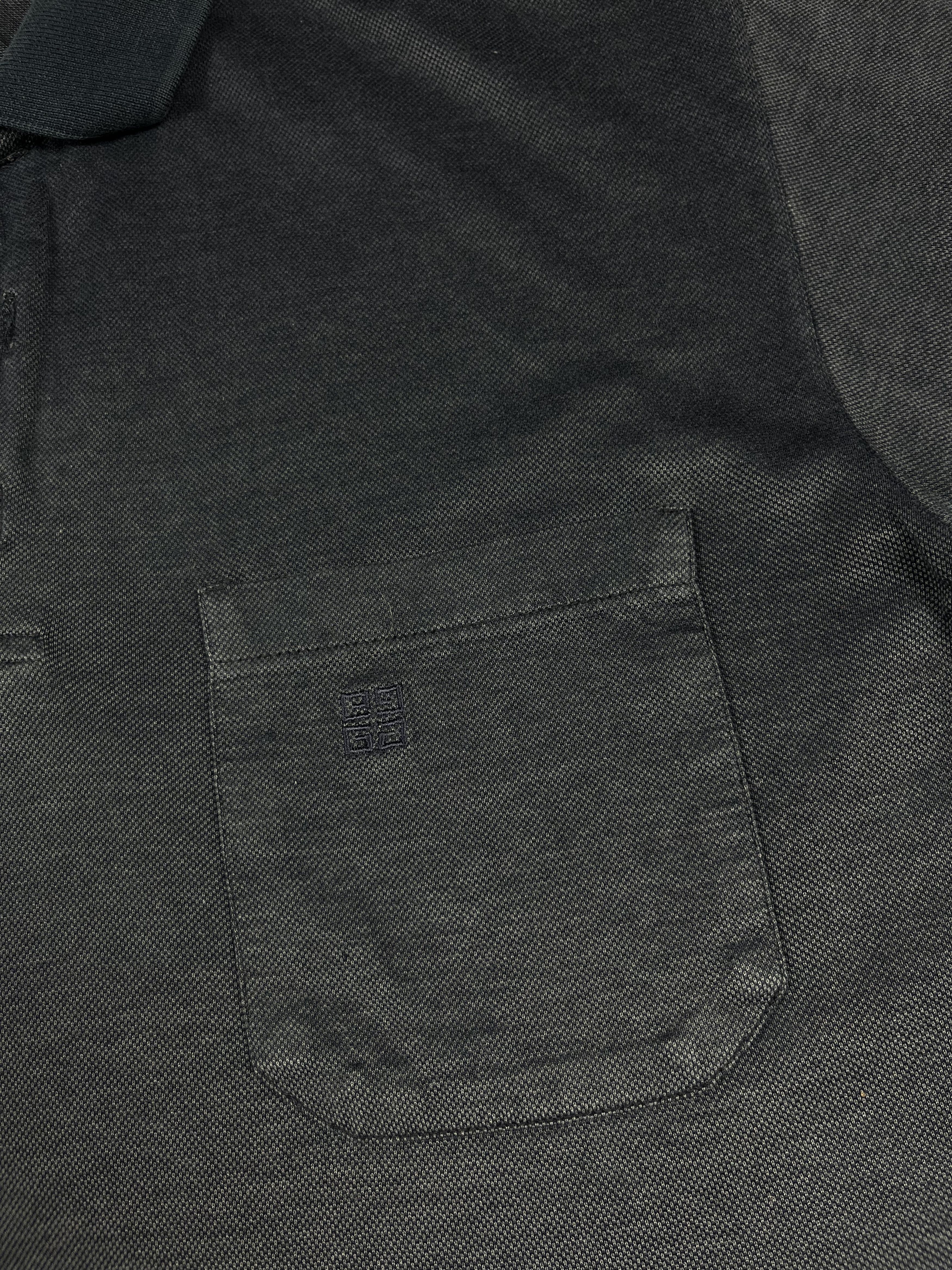 Givenchy Monsieur by Givenchy Vintage Pocket Polo Shirt Blue Size US M / EU 48-50 / 2 - 5 Thumbnail