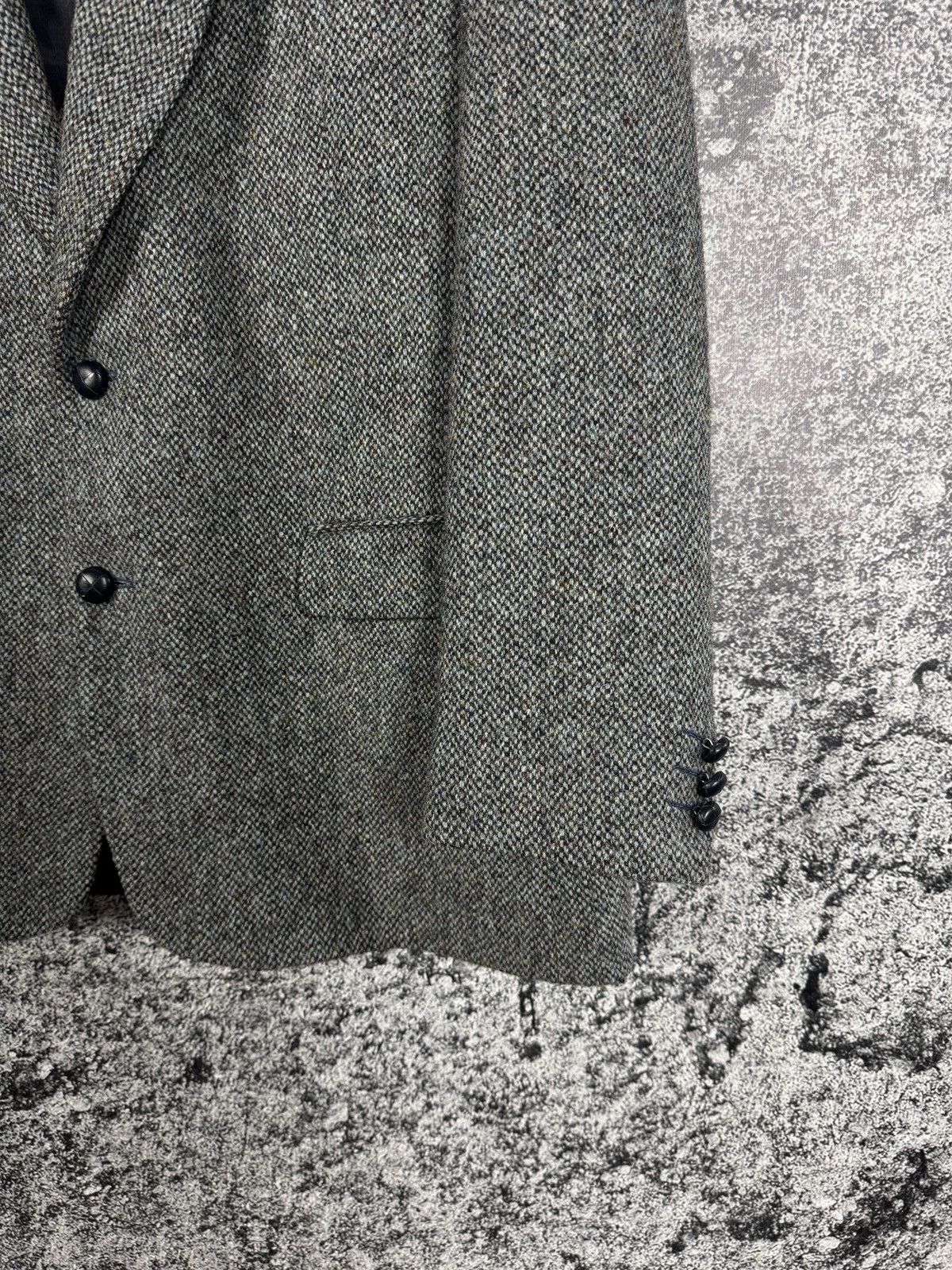 Harris Tweed Men’s Harris Tweed Vintage Wool Blazer Jacket Size 44in Size 44S - 5 Thumbnail