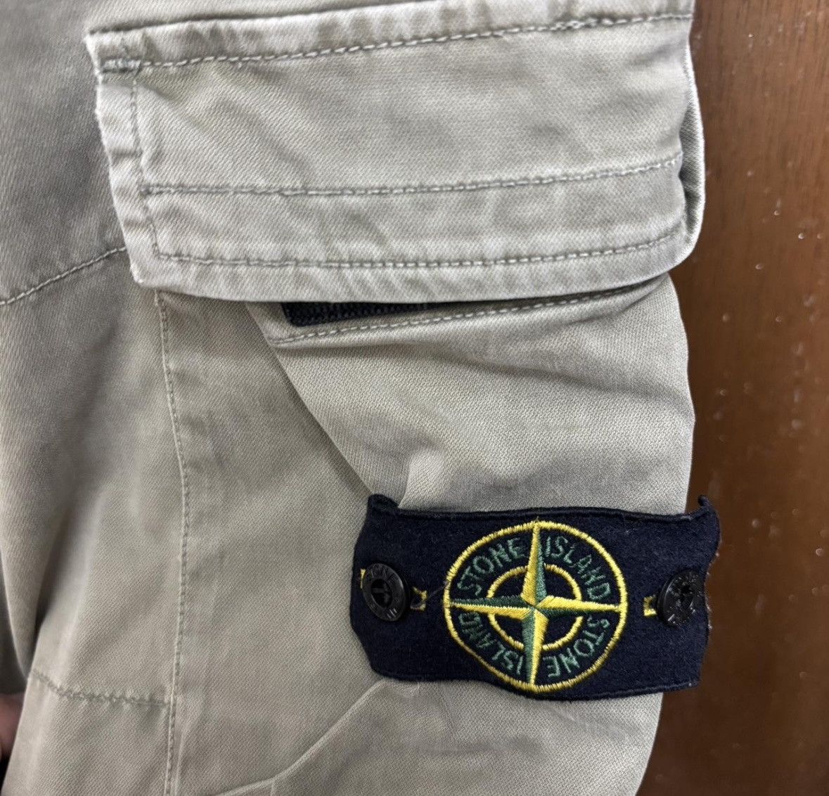 Stone Island Khaki green Stone Island Cargo Pants Size US 30 / EU 46 - 4 Thumbnail