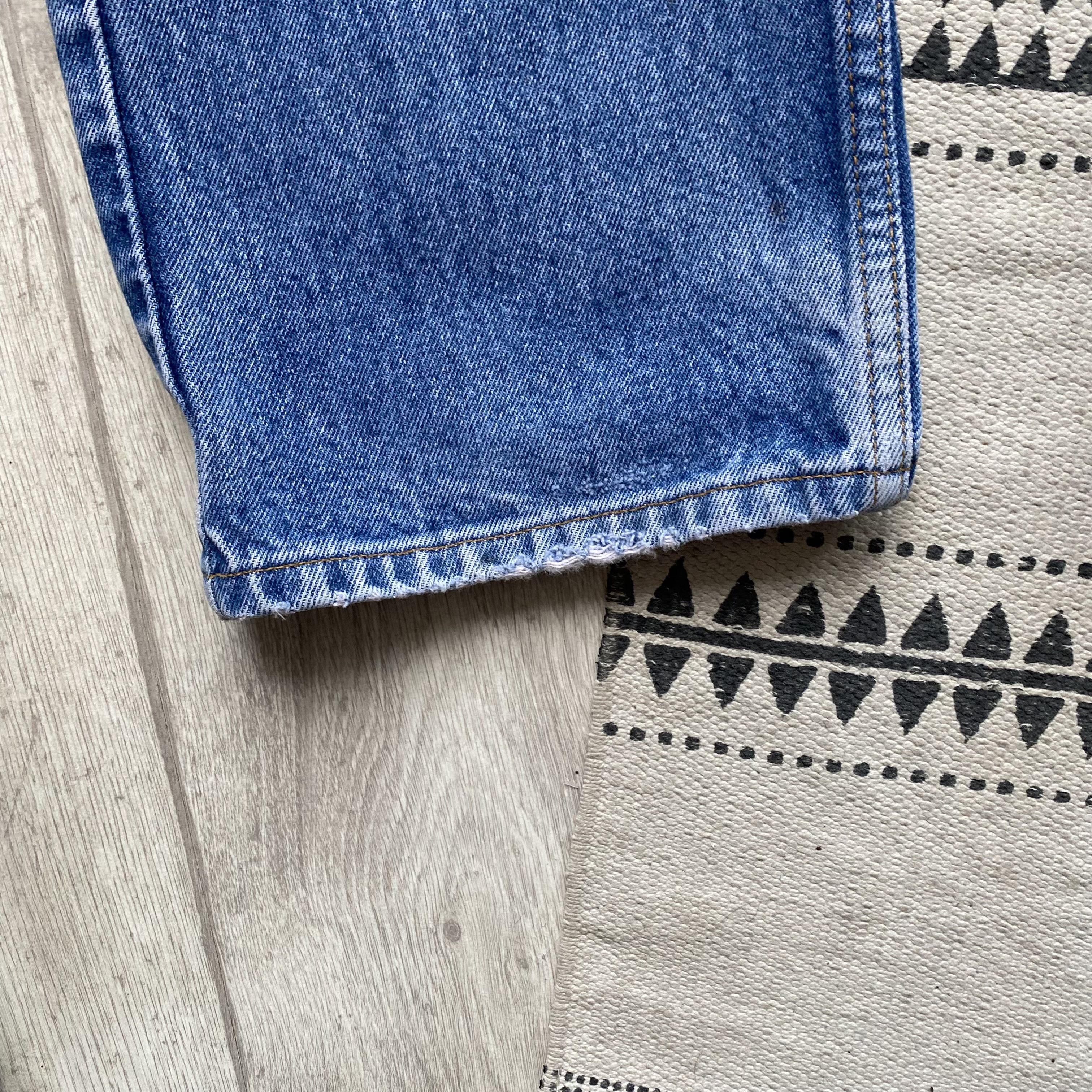 Levi's Vintage Clothing 👖Vintage 90's Distressed Levis jeans 505 Denim pants Y2K Size US 32 / EU 48 - 5 Thumbnail
