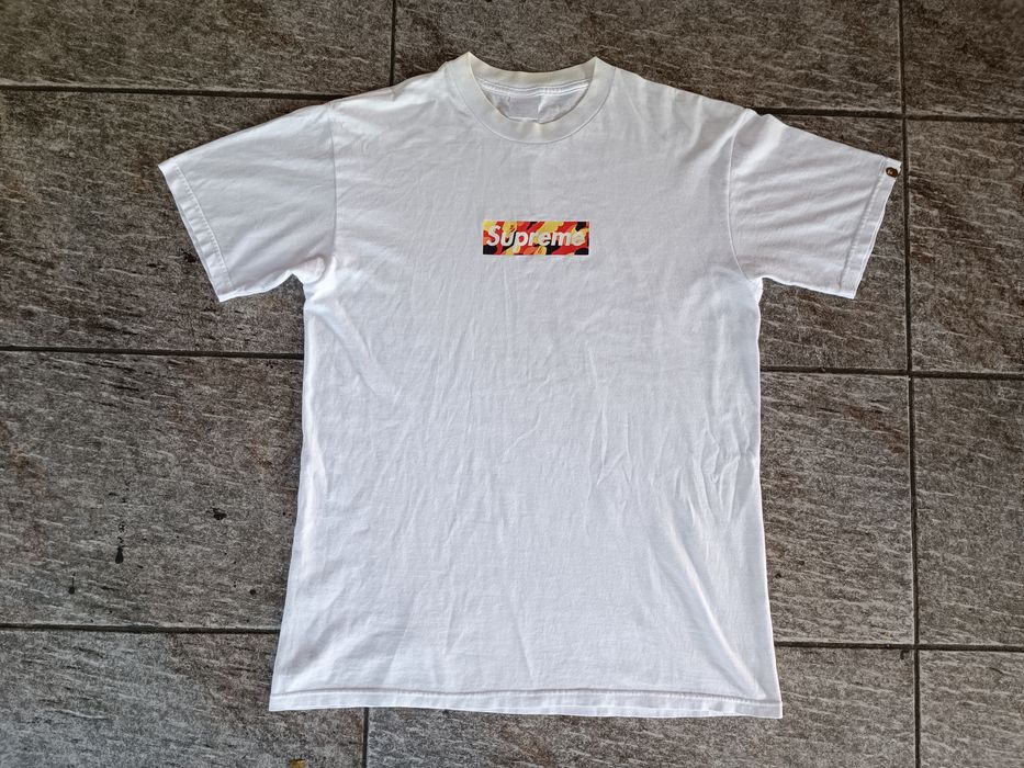 Bape box best sale logo tee