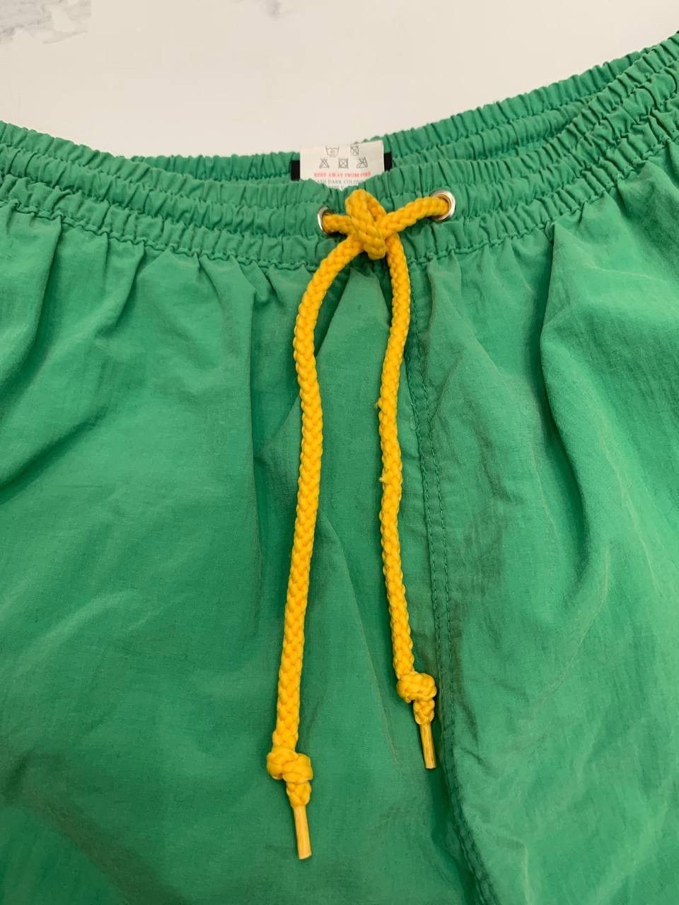 Puma 🔥Puma vintage shorts big logo green XL Size US 36 / EU 52 - 8 Thumbnail