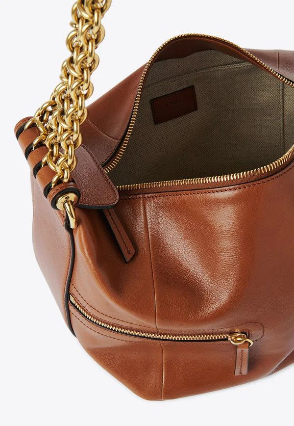 Chloe o1loc1c10126 Size: OS / Camera Chain Bag in Clay Brown Size ONE SIZE - 4 Thumbnail