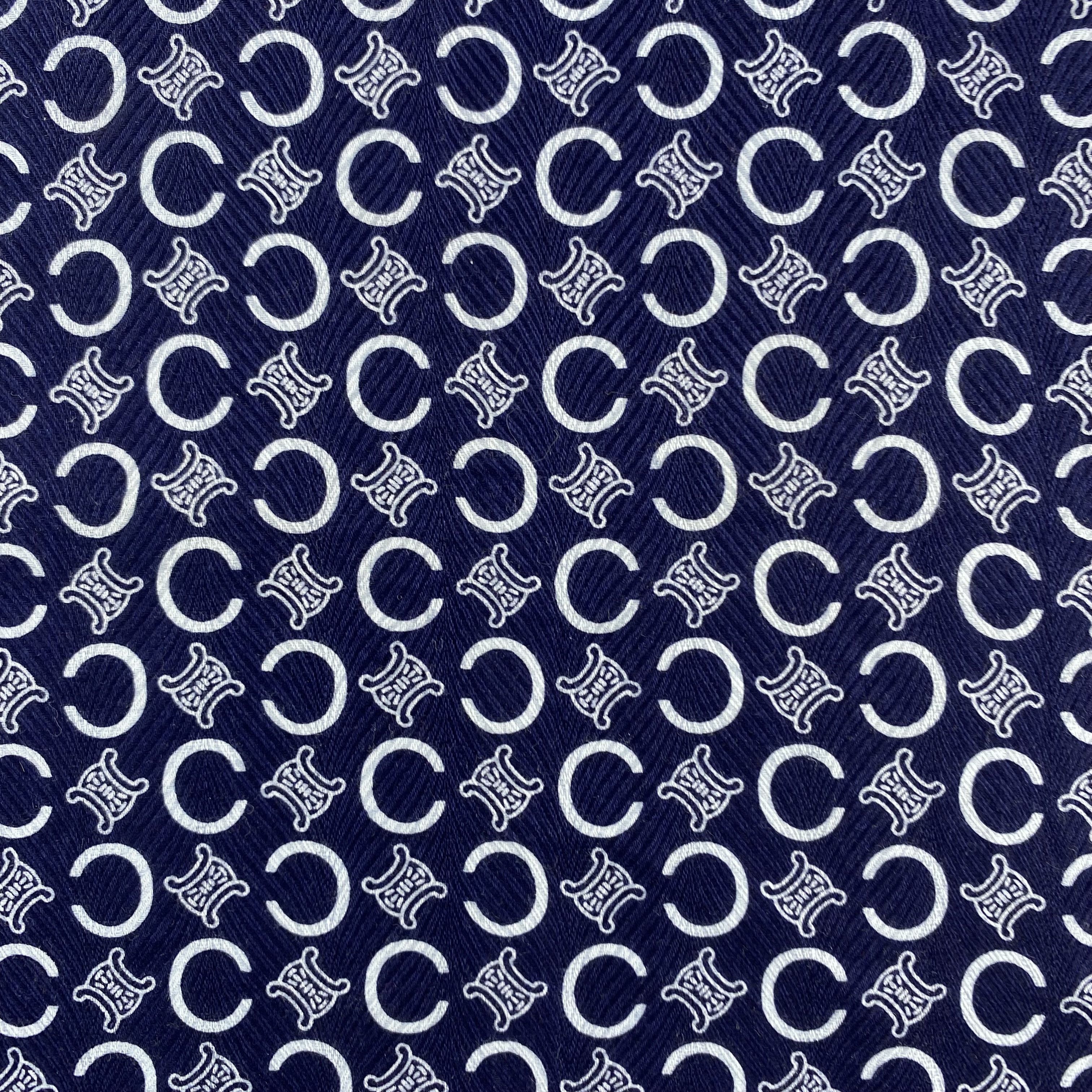 Celine × Vintage Celine Neckerchief / Bandana / Handkerchief-P1865 Size ONE SIZE - 4 Thumbnail