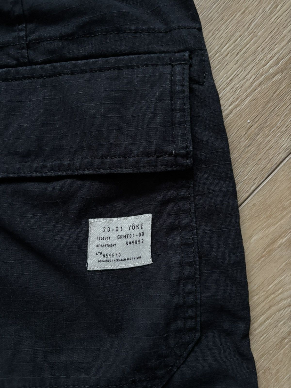 Japanese Brand × YOKE Yoke black cargo Size US 29 - 3 Thumbnail