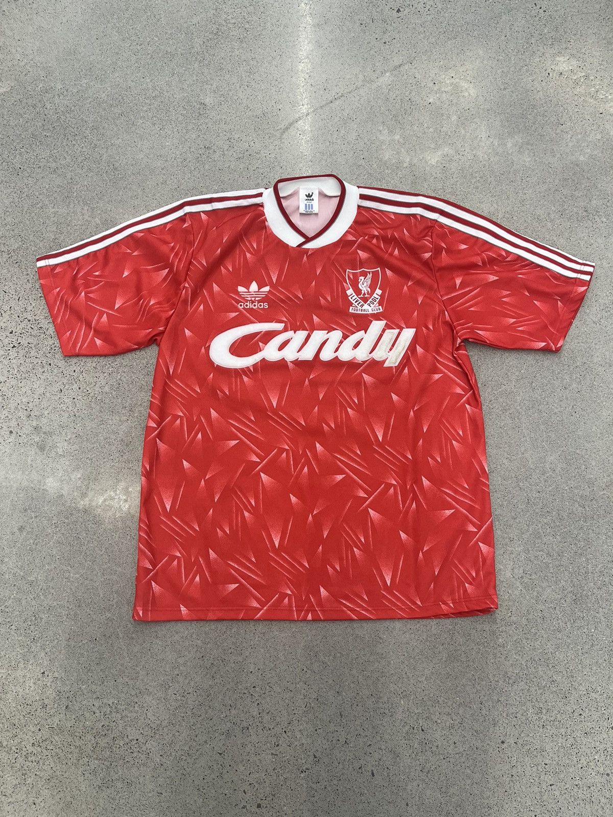 Adidas Vintage Adidas Liverpool 1990/91 Home Soccer Jersey Size US M / EU 48-50 / 2 - 1 Thumbnail