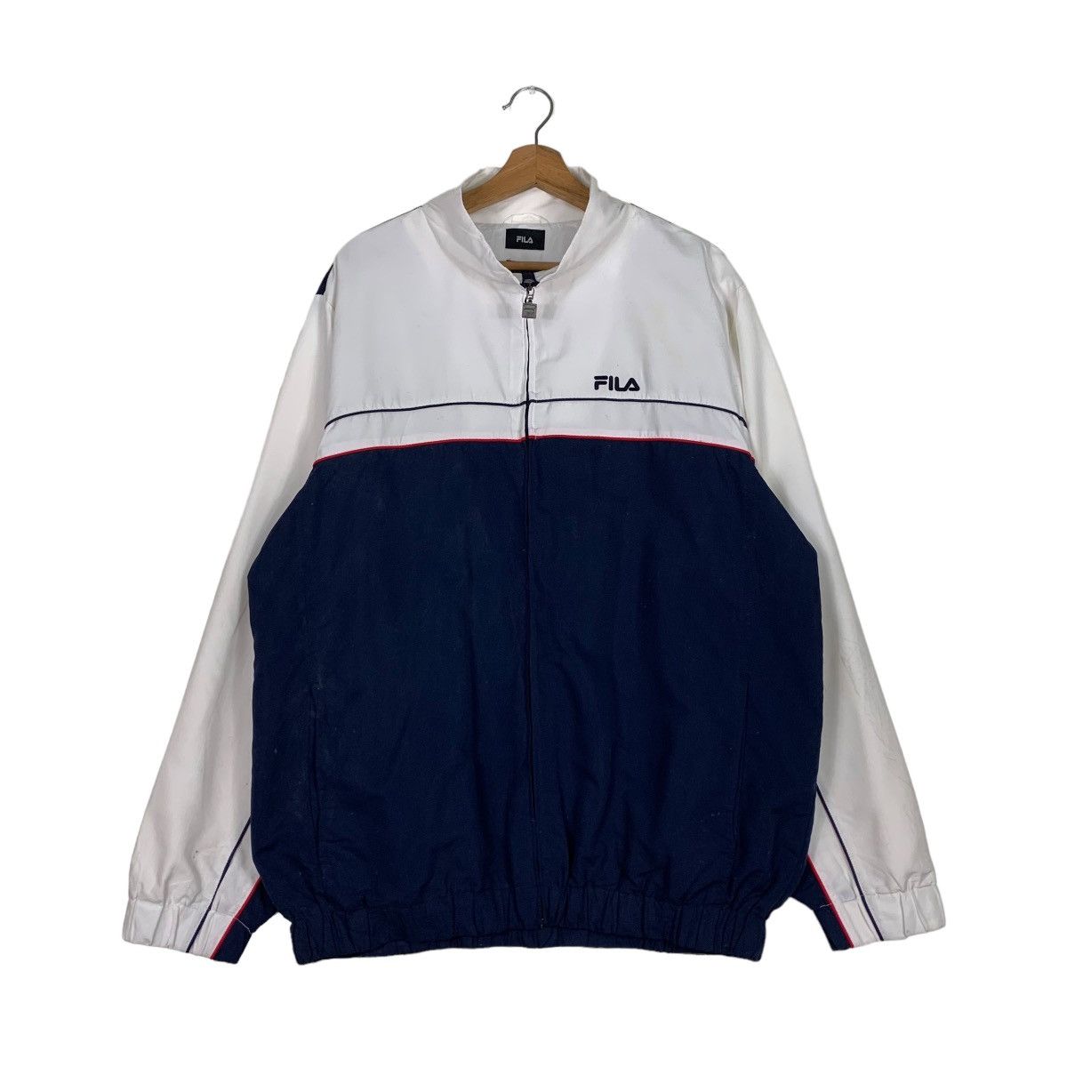 Fila FILA Colorblock Light Jacket #0628-C29 Size US L / EU 52-54 / 3 - 1 Thumbnail