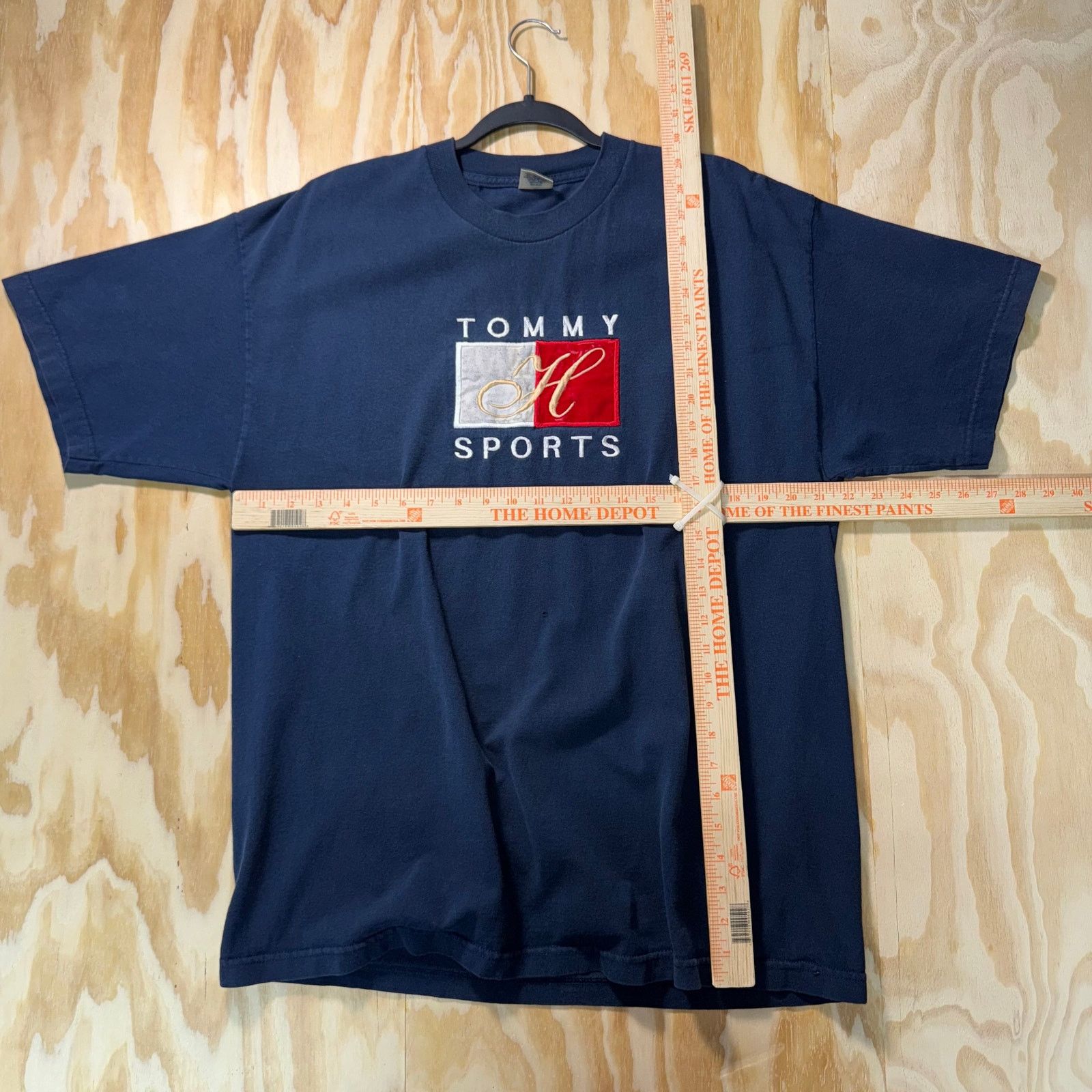 Tommy Hilfiger Vintage Y2K Tommy Hilfiger sports embroidered 1990s t-shirt Size US XL / EU 56 / 4 - 4 Thumbnail