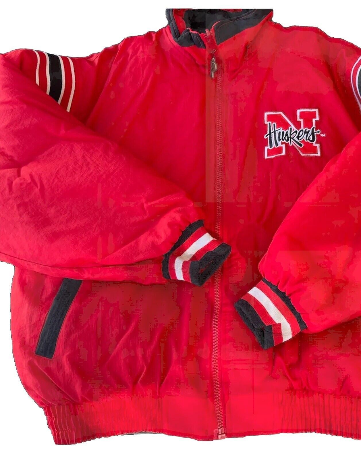 Pro Player Vintage Nebraska Cornhuskers Pro Player Men’s Sz 2XL Jacket Size US XXL / EU 58 / 5 - 1 Thumbnail