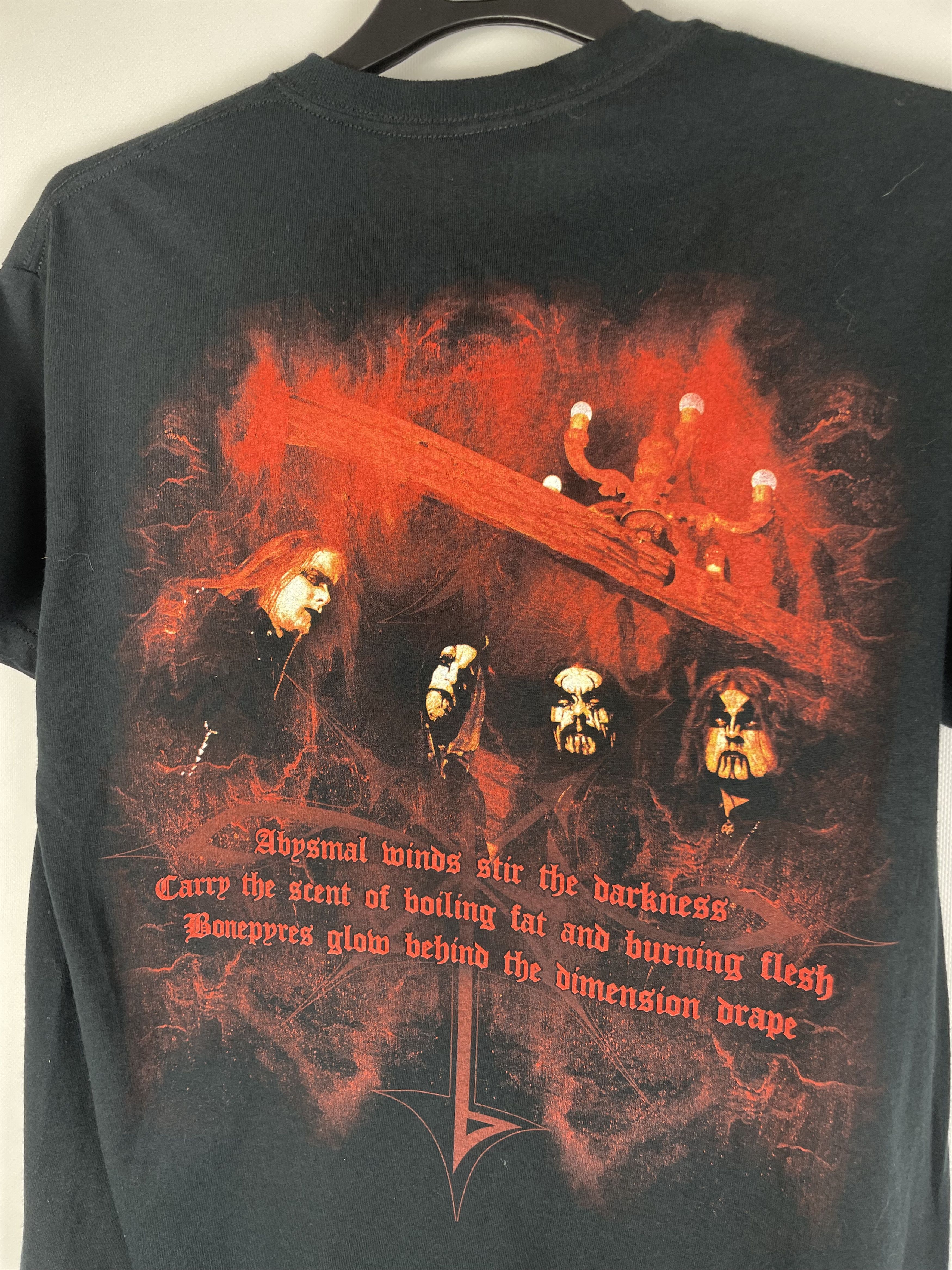 Band Tees Vintage 2000s 1349 Black Metal Band Black T-shirt Size US M / EU 48-50 / 2 - 7 Thumbnail