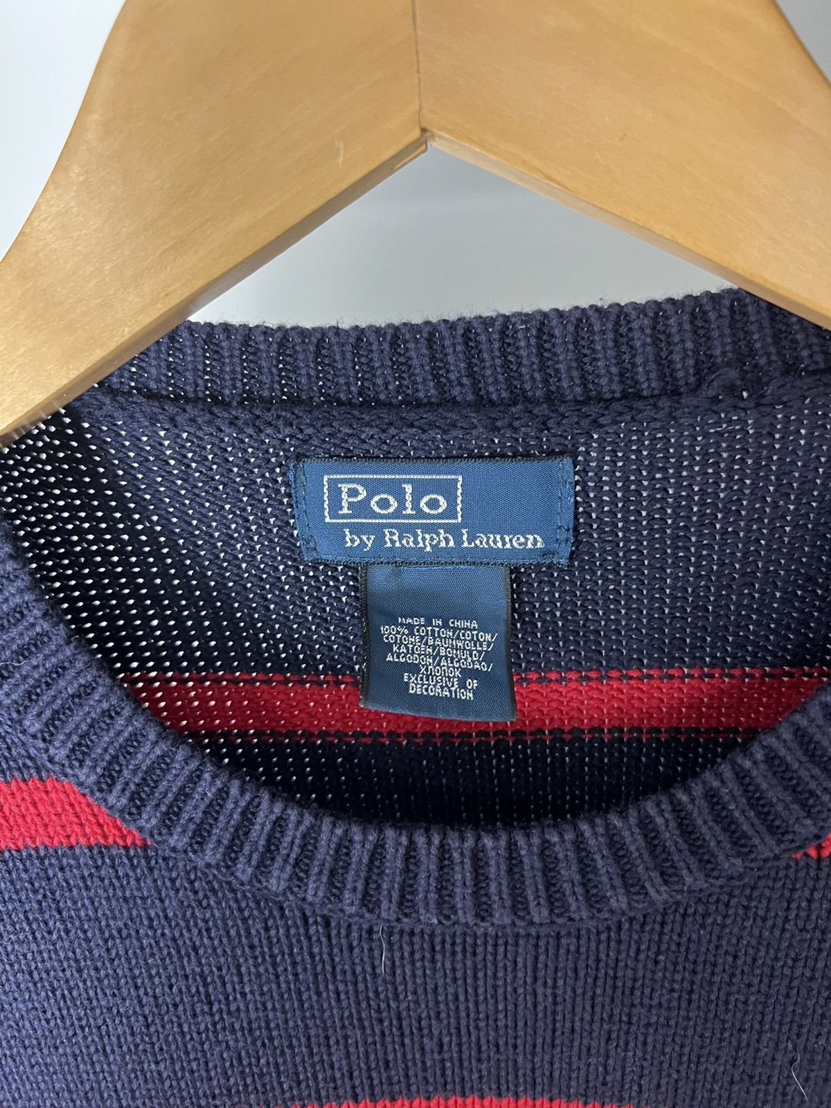 Polo Ralph Lauren VINTAGE POLO RALPH LAUREN KNIT SWEATER DESIGNER RETRO 90s Size US XS / EU 42 / 0 - 11 Thumbnail