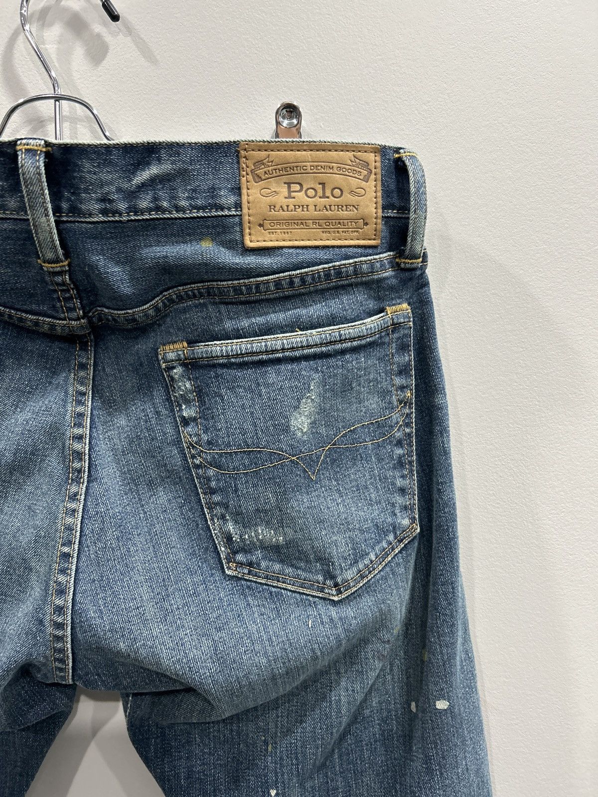Paint Splatter Polo Ralph Lauren Jeans