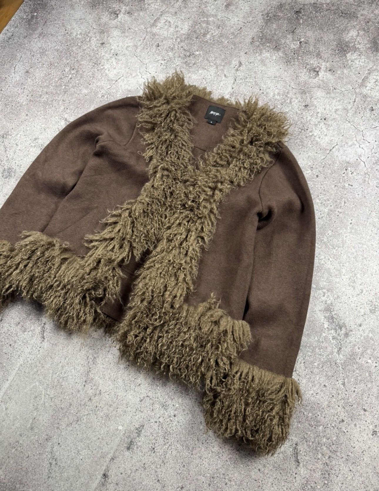 Japanese Brand VTG Avant Garde If Six Was Nine Style Fur brown Jacket Lgb Size M / US 6-8 / IT 42-44 - 2 Thumbnail