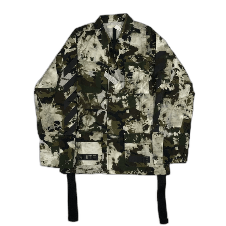 Off-White Offwhite Camouflage Jacket with Black Ties-yf Size US M / EU 48-50 / 2 - 1 Thumbnail