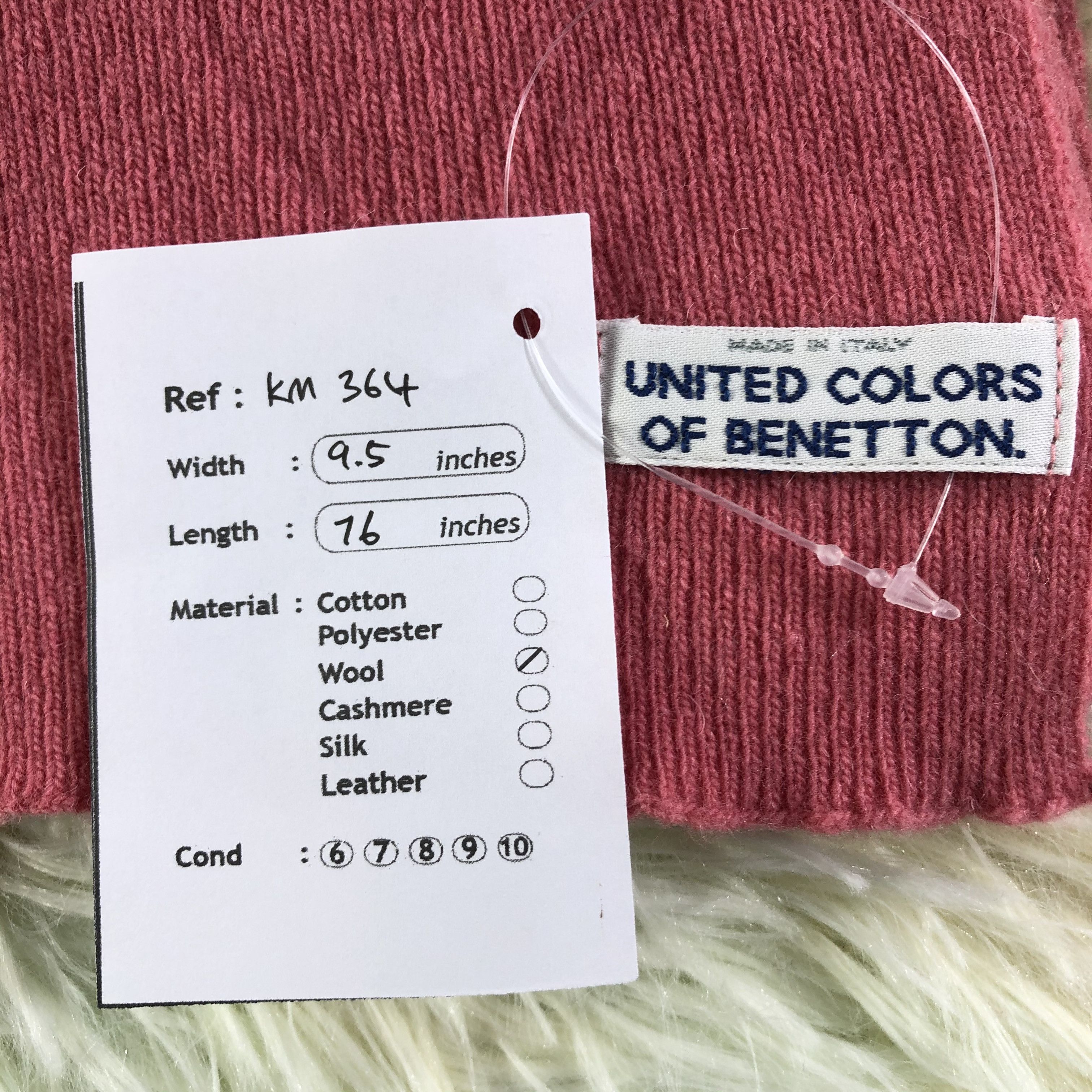 United Colors Of Benetton United Colors Of Benetton Scarf / Muffler / Neckwear - KM364 Size ONE SIZE - 5 Thumbnail