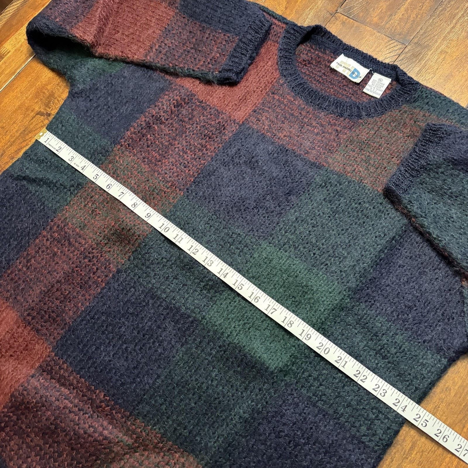 Vintage Vtg Paul Harris Design Sweater Womens XL Mohair Knit 90s Size XL / US 12-14 / IT 48-50 - 7 Thumbnail