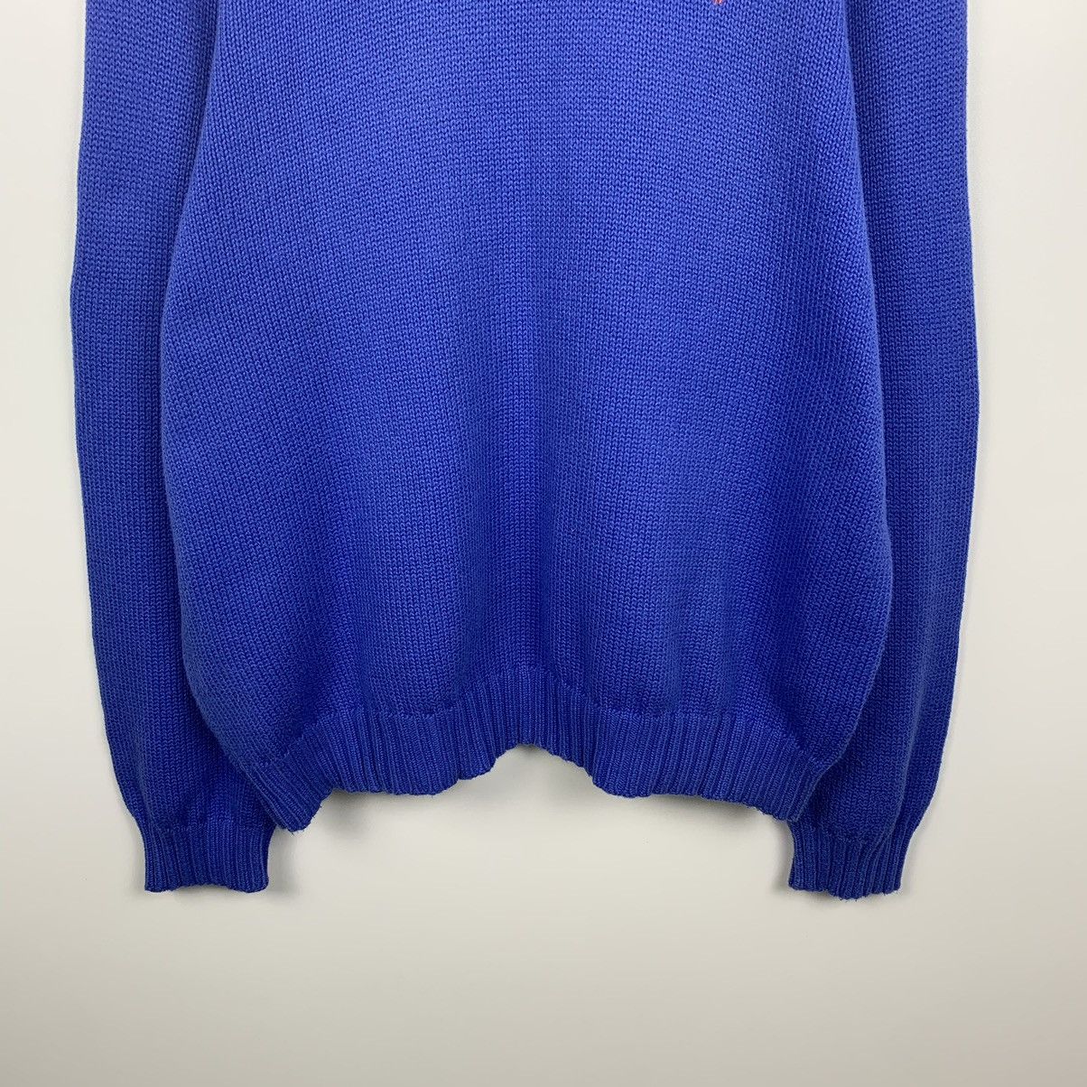 Polo Ralph Lauren Vintage Polo Ralph Lauren Heavyweight Knit Sweater Y2K Size US XL / EU 56 / 4 - 3 Thumbnail
