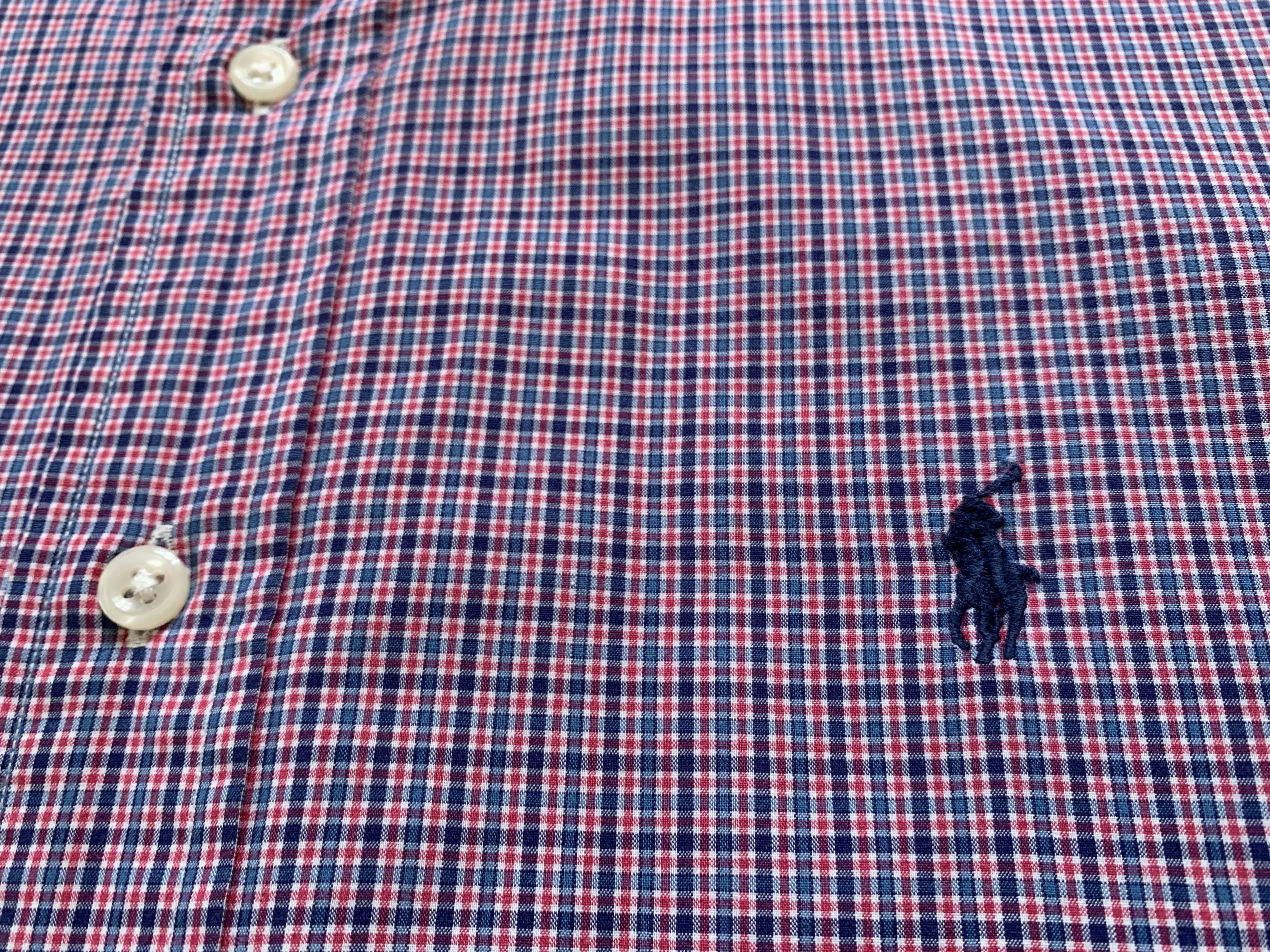 Polo Ralph Lauren × Ralph Lauren × Vintage Polo Ralph Lauren Blake Vintage Short Sleeve Shirt Size US L / EU 52-54 / 3 - 5 Thumbnail