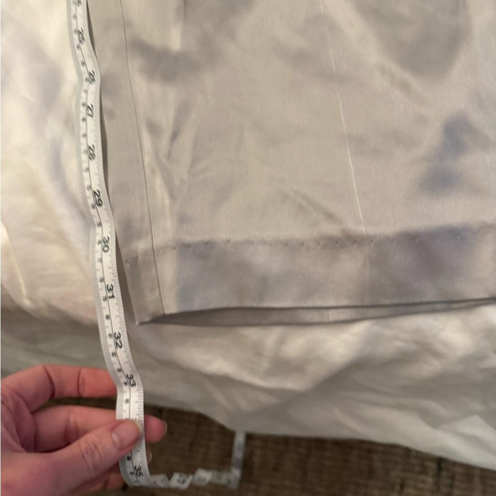 Joseph Joseph Jack Silk Satin Pants, Size 44 or US 14 Size 36" / US 14 / IT 50 - 7 Thumbnail